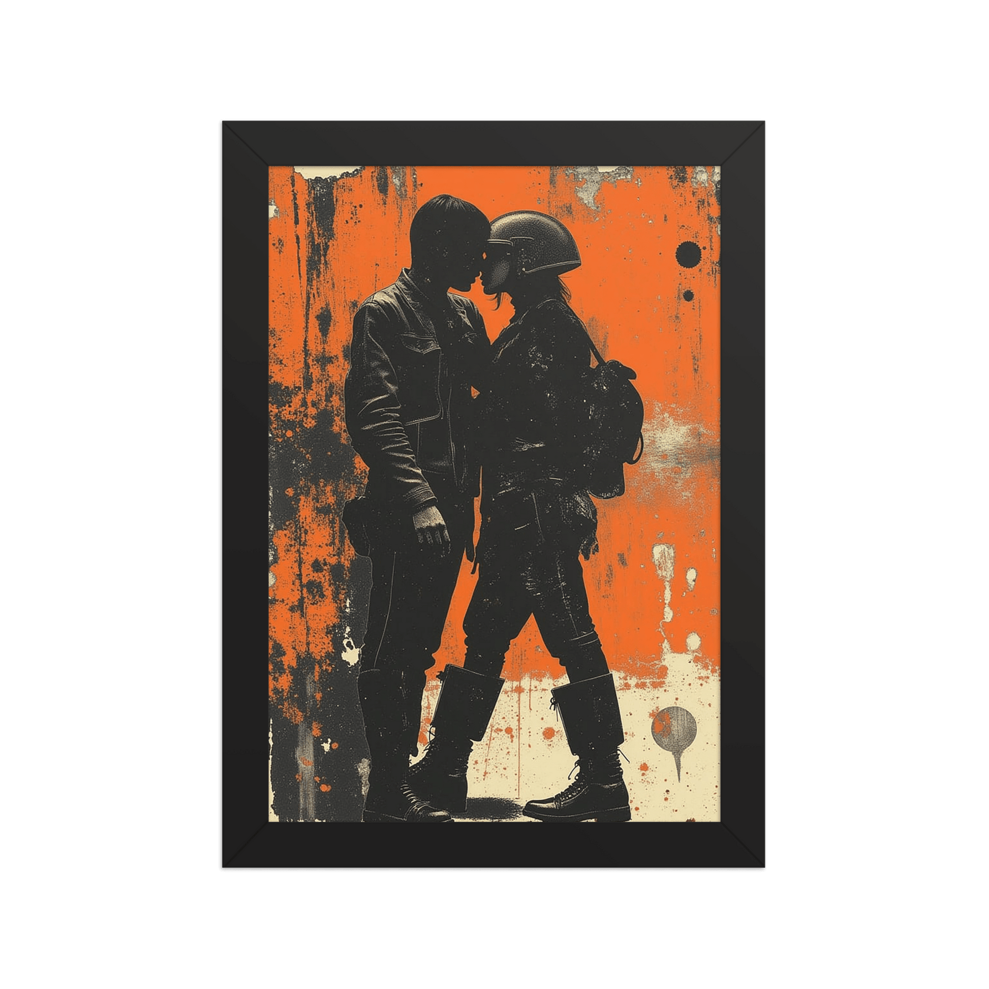 Together : Partisan Faction Framed Print - Propaganda Department