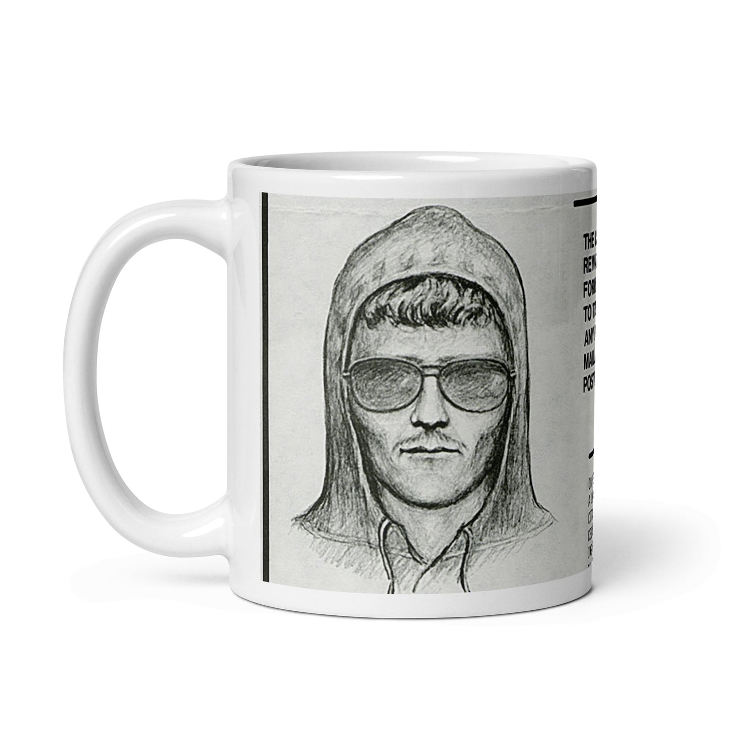 Unabomber Wanted Poster Mug - Propaganda Department