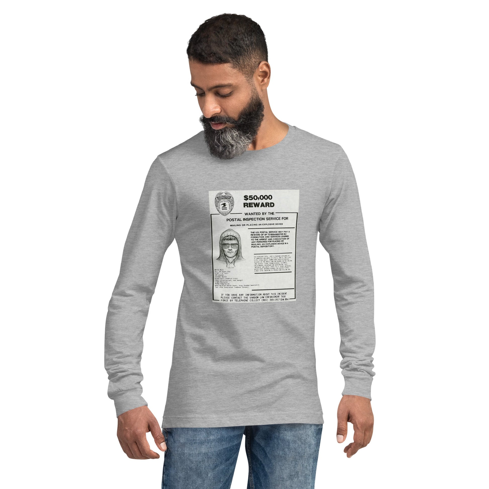 Unabomber - Unisex Long Sleeve Tee - Propaganda Department