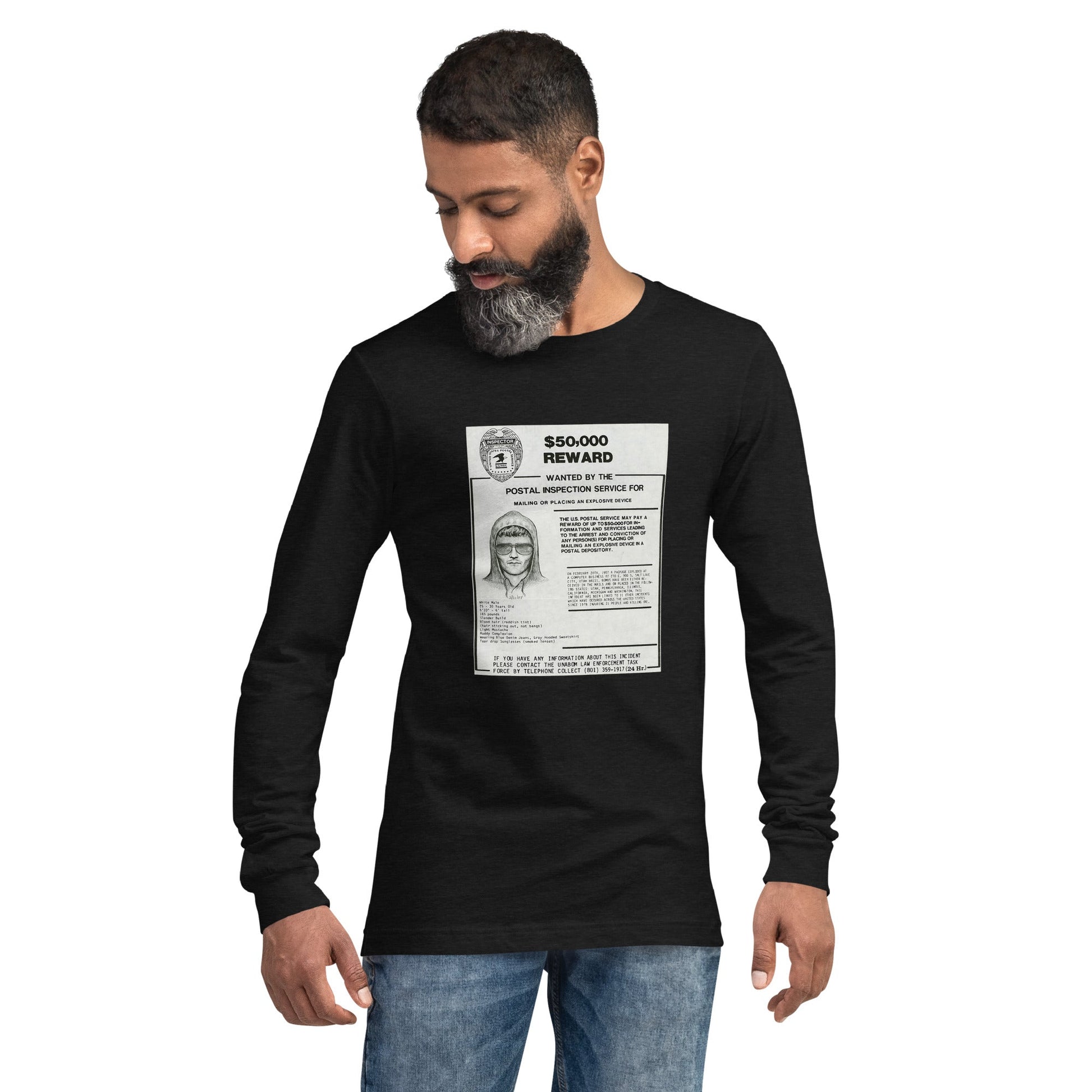 Unabomber - Unisex Long Sleeve Tee - Propaganda Department
