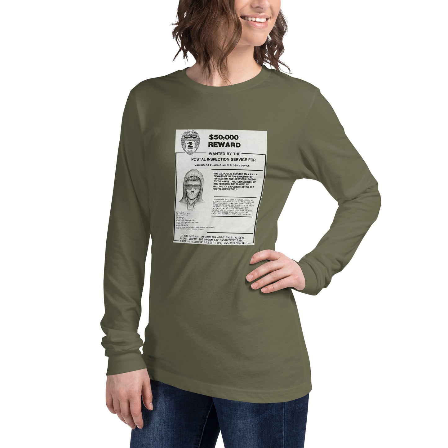 Unabomber - Unisex Long Sleeve Tee - Propaganda Department