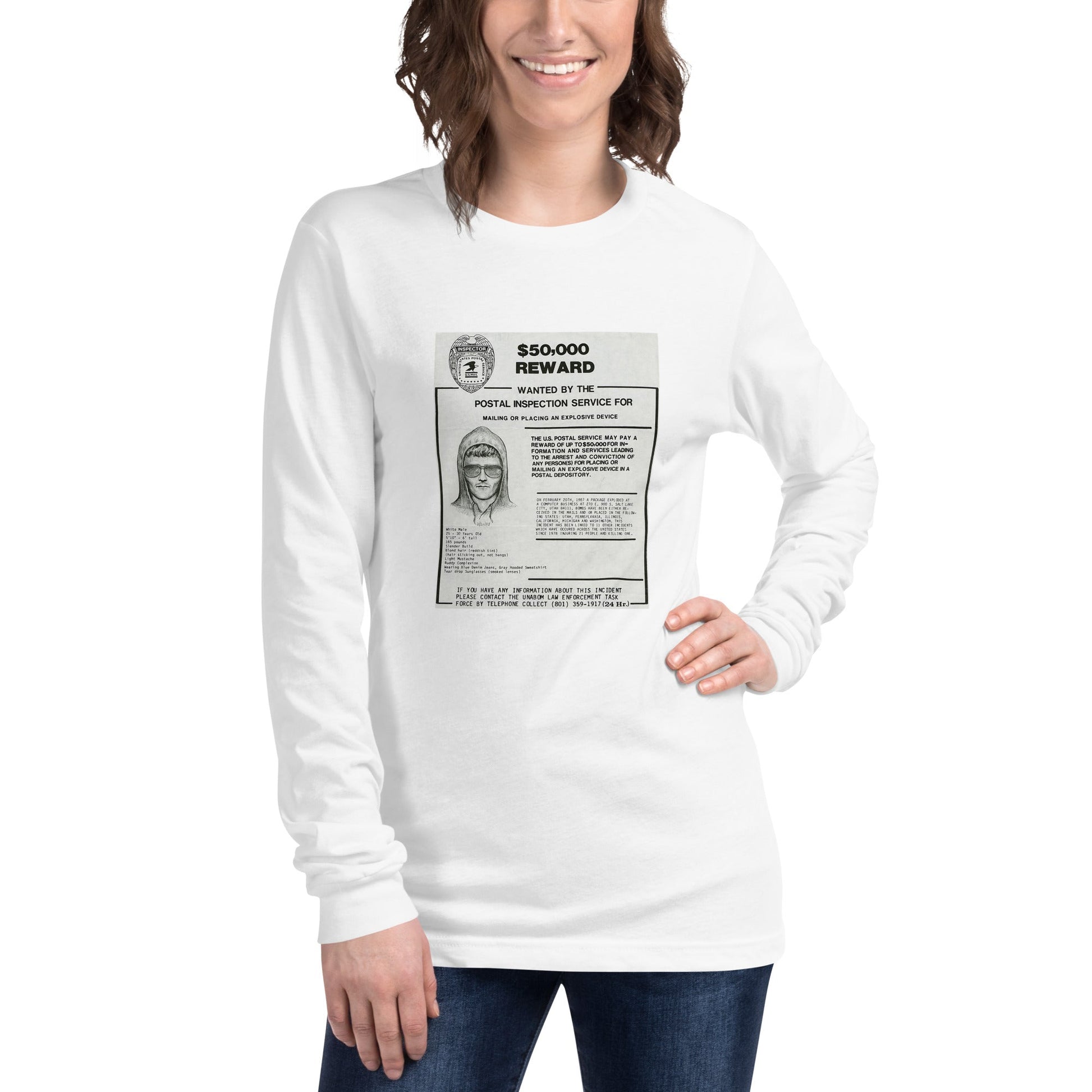 Unabomber - Unisex Long Sleeve Tee - Propaganda Department
