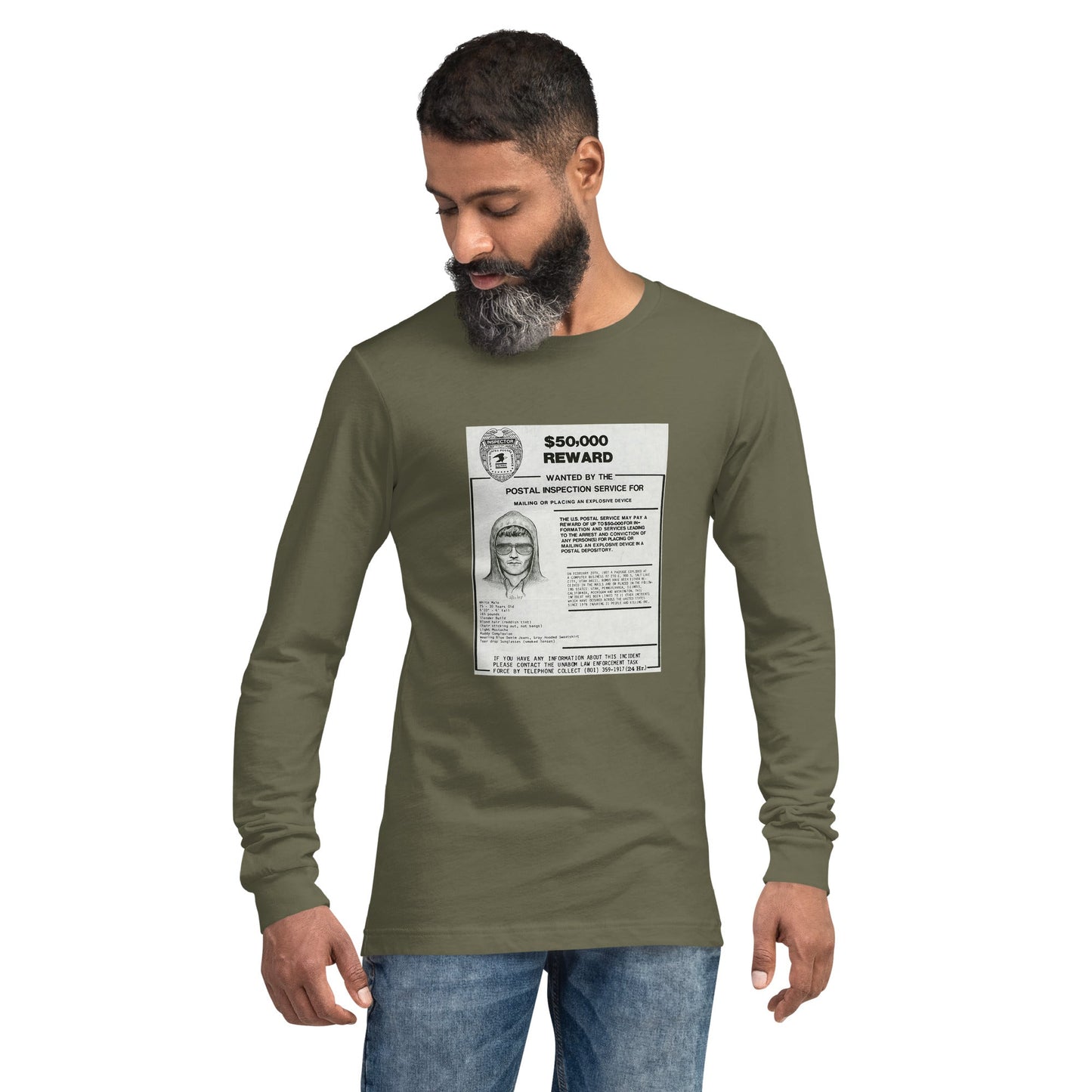 Unabomber - Unisex Long Sleeve Tee - Propaganda Department