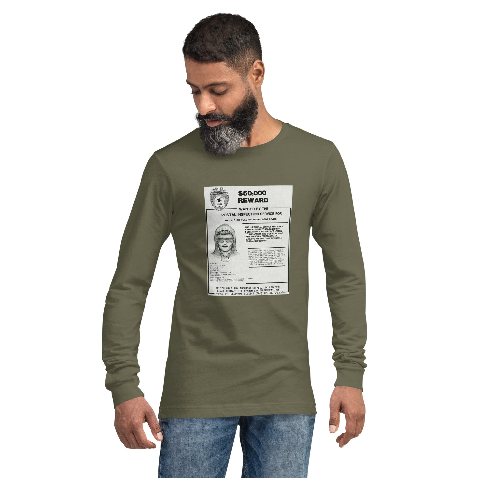 Unabomber - Unisex Long Sleeve Tee - Propaganda Department