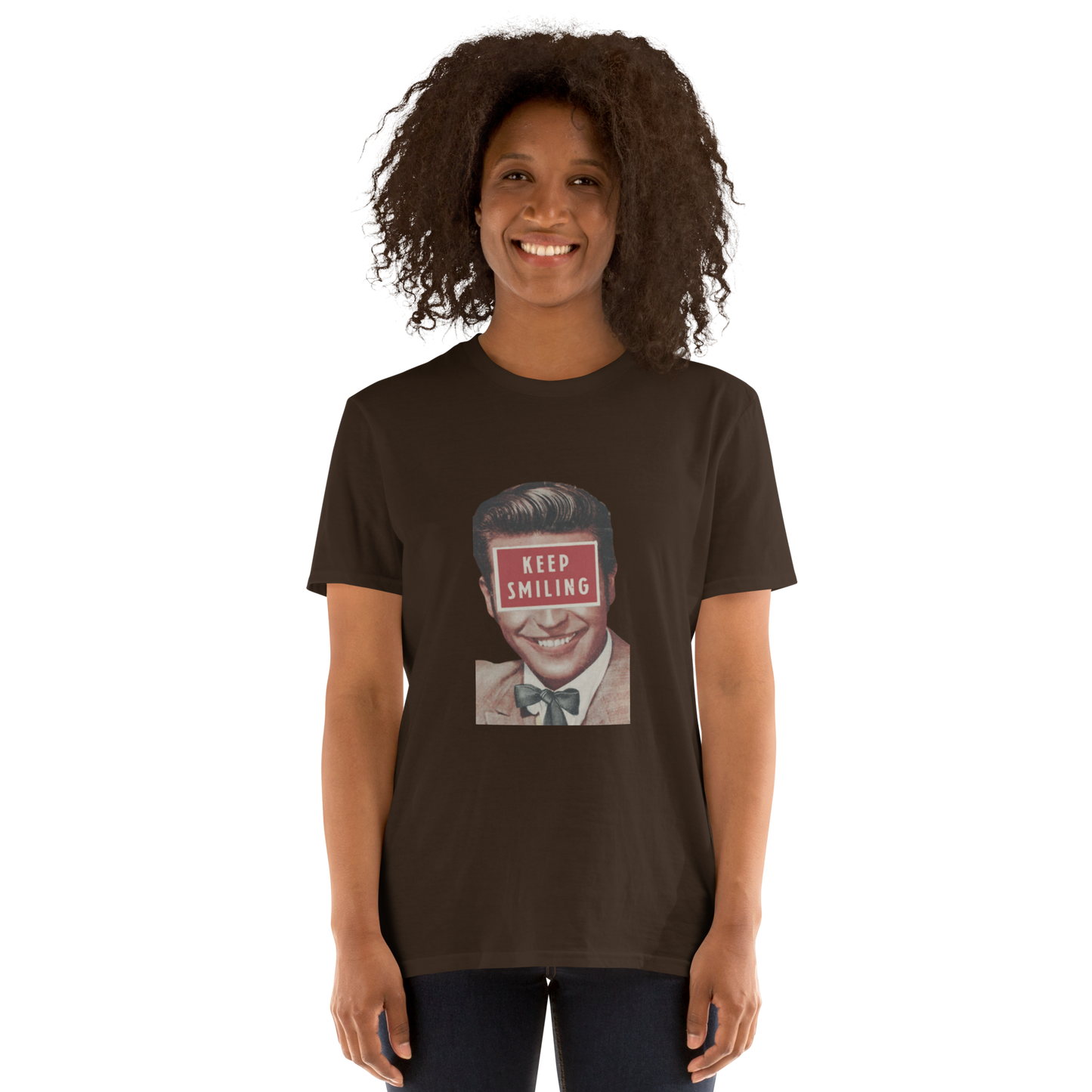Keep Smiling - Short-Sleeve Unisex T-Shirt