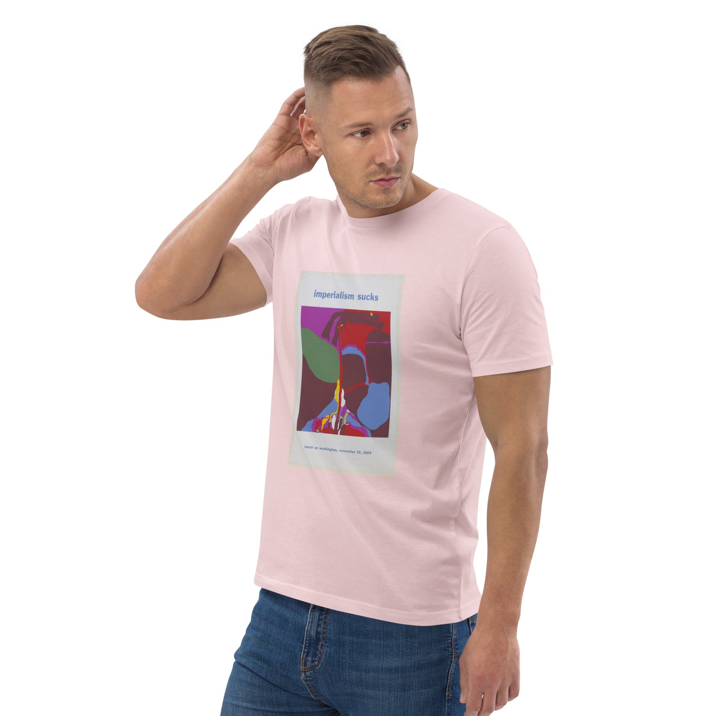 Imperialism Sucks - Unisex organic cotton t-shirt - Propaganda Department