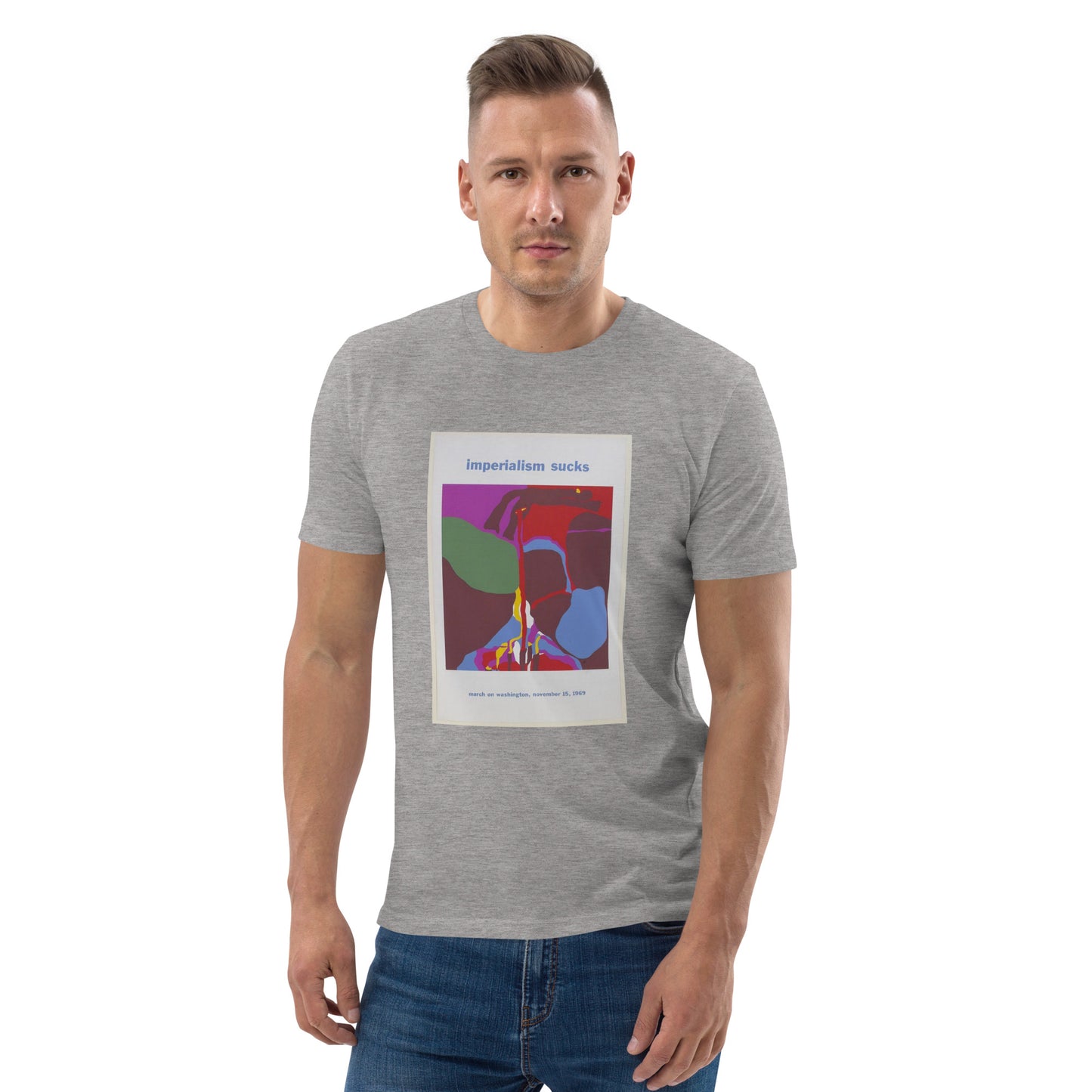 Imperialism Sucks - Unisex organic cotton t-shirt - Propaganda Department