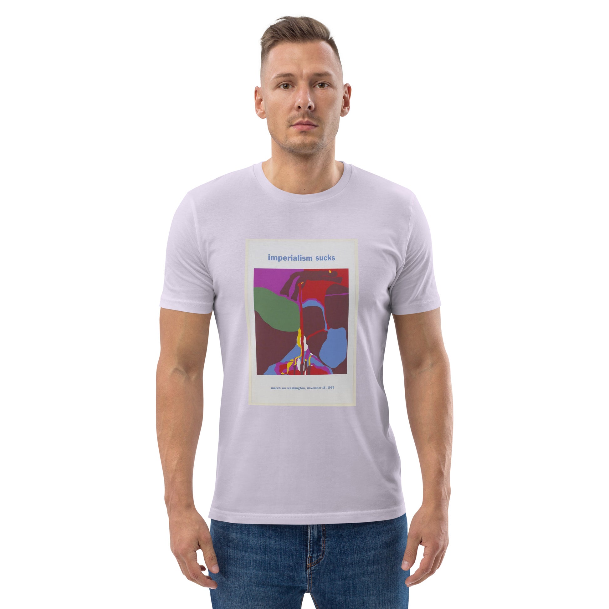 Imperialism Sucks - Unisex organic cotton t-shirt - Propaganda Department
