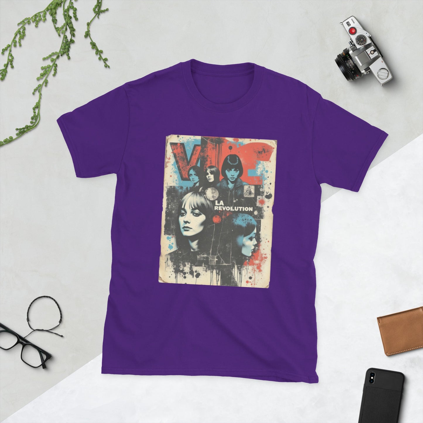 Vive La Révolution unisex t-shirt alt, May 1968 protest fashion, Pen vs Sword