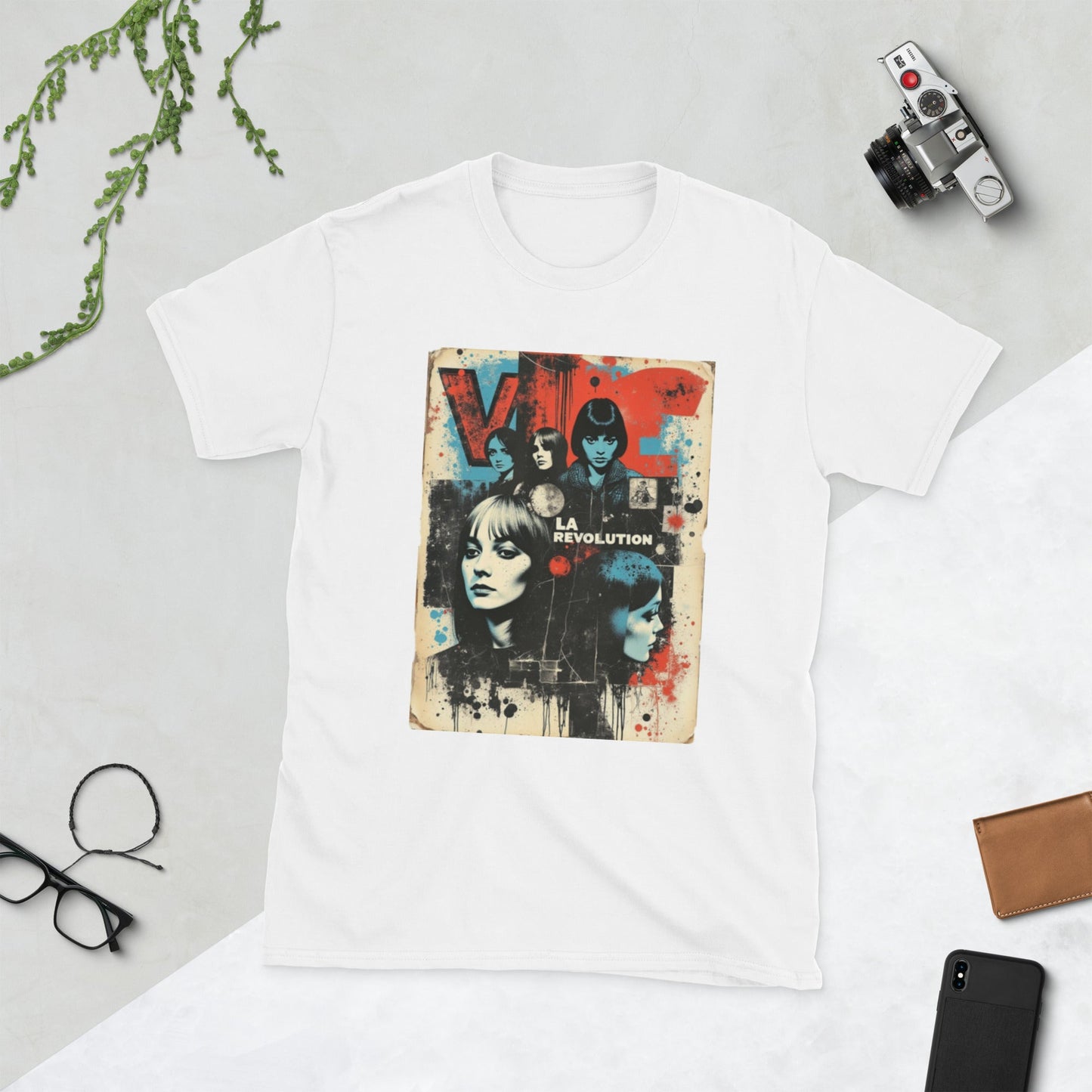 Vive La Révolution unisex t-shirt alt, May 1968 protest fashion, Pen vs Sword