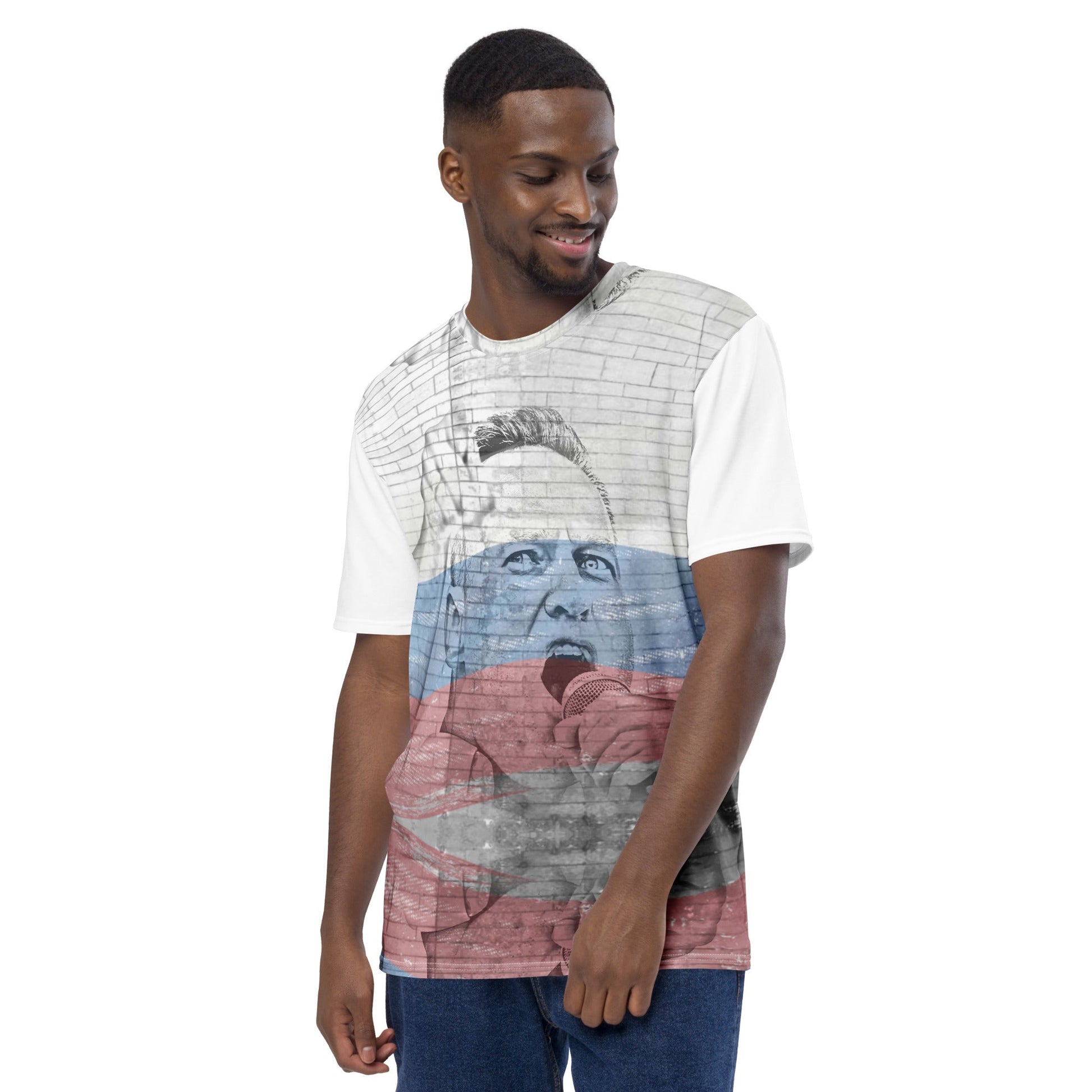 Alexei Navalny All - Over Print Men's Crew Neck T-Shirt - Propaganda Department