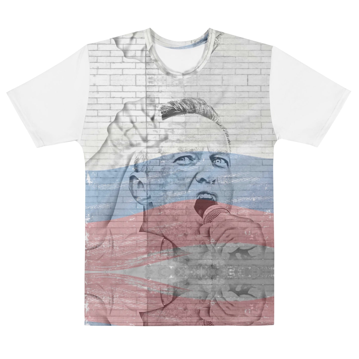 Alexei Navalny All - Over Print Men's Crew Neck T-Shirt - Propaganda Department