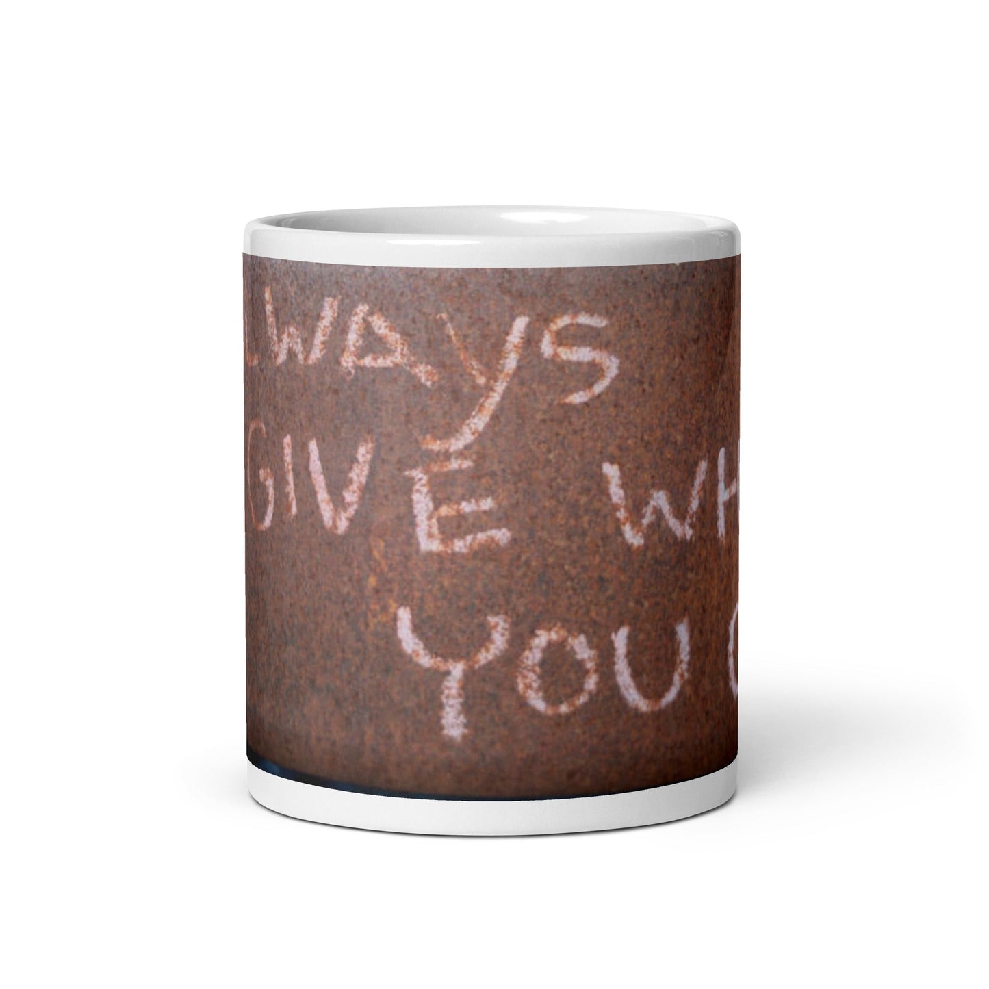 Always Give What You Can Graffiti Mug - Propaganda Department