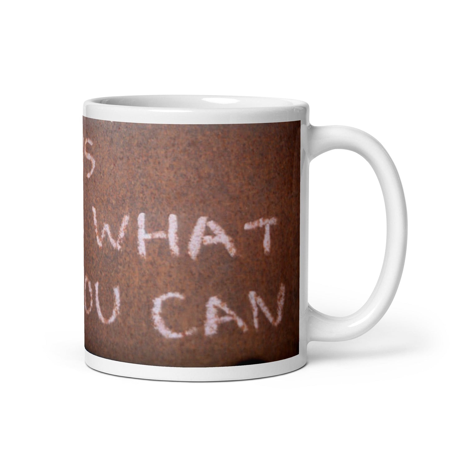 Always Give What You Can Graffiti Mug - Propaganda Department