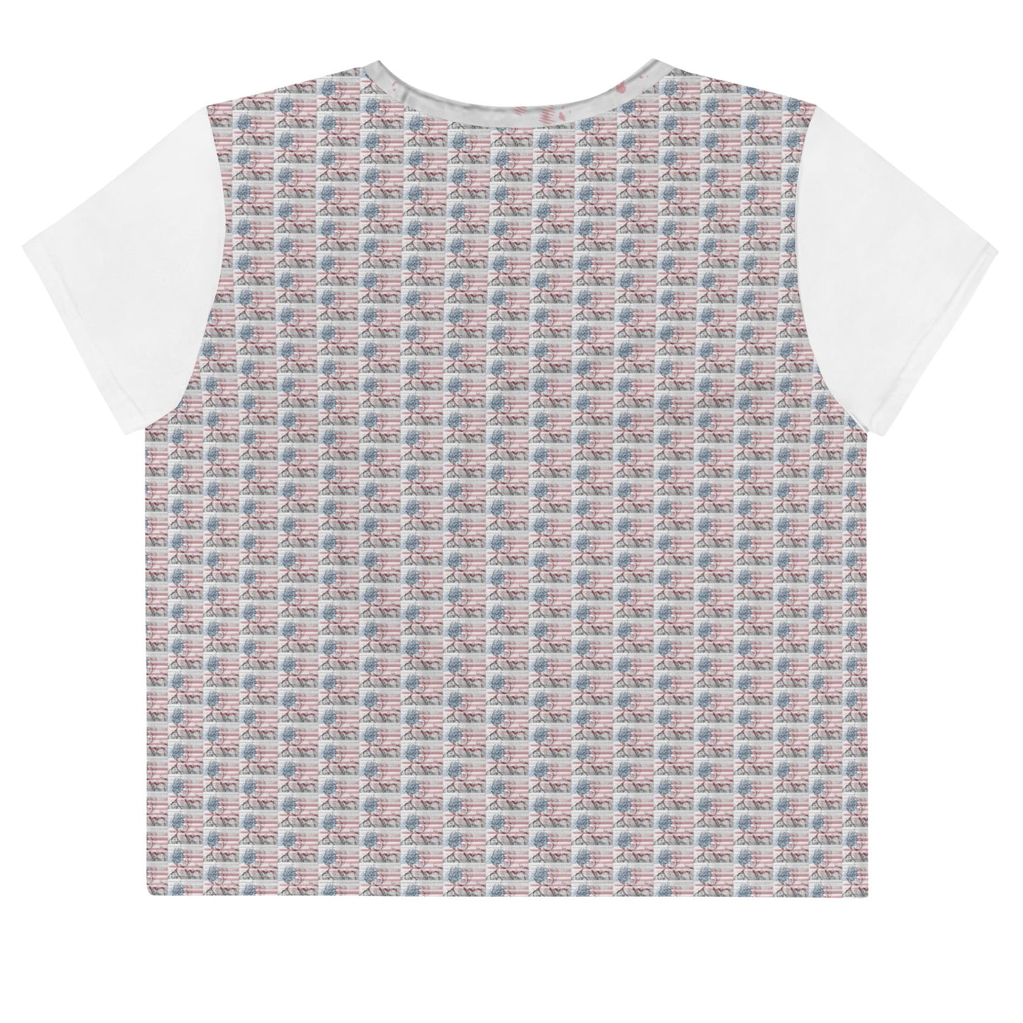 Angela Davis All - Over Print Crop T-Shirt - Propaganda Department