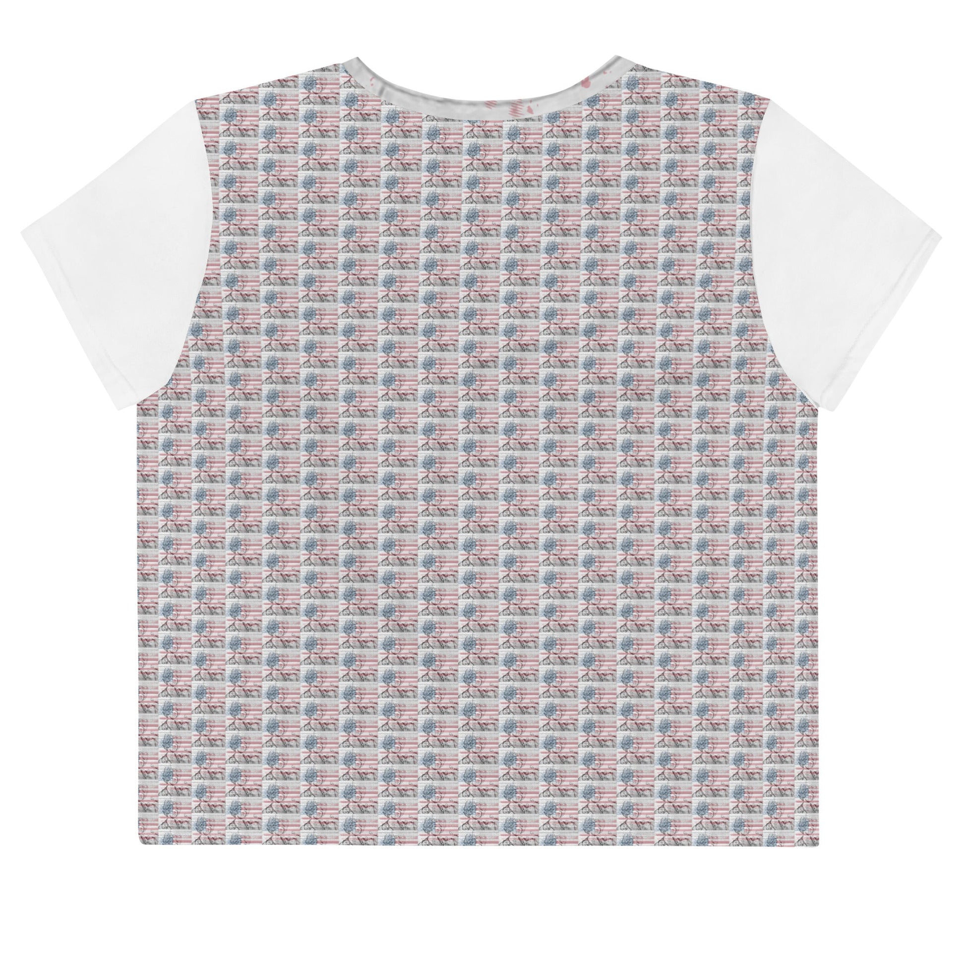 Angela Davis All - Over Print Crop T-Shirt - Propaganda Department
