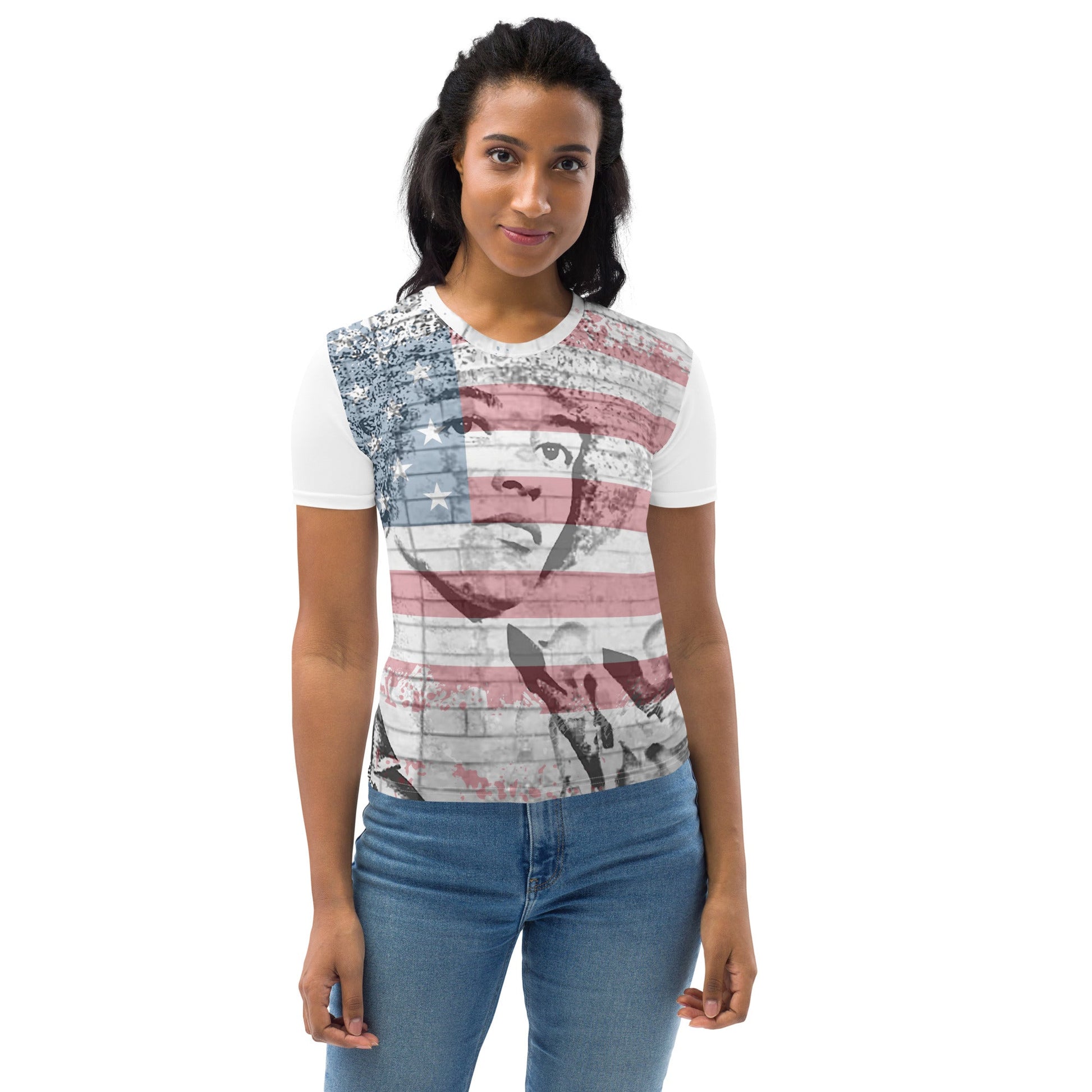 Angela Davis All - Over Print Women's T-shirt - Propaganda Department