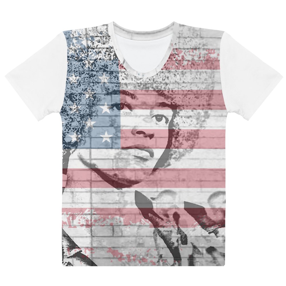 Angela Davis All - Over Print Women's T-shirt - Propaganda Department
