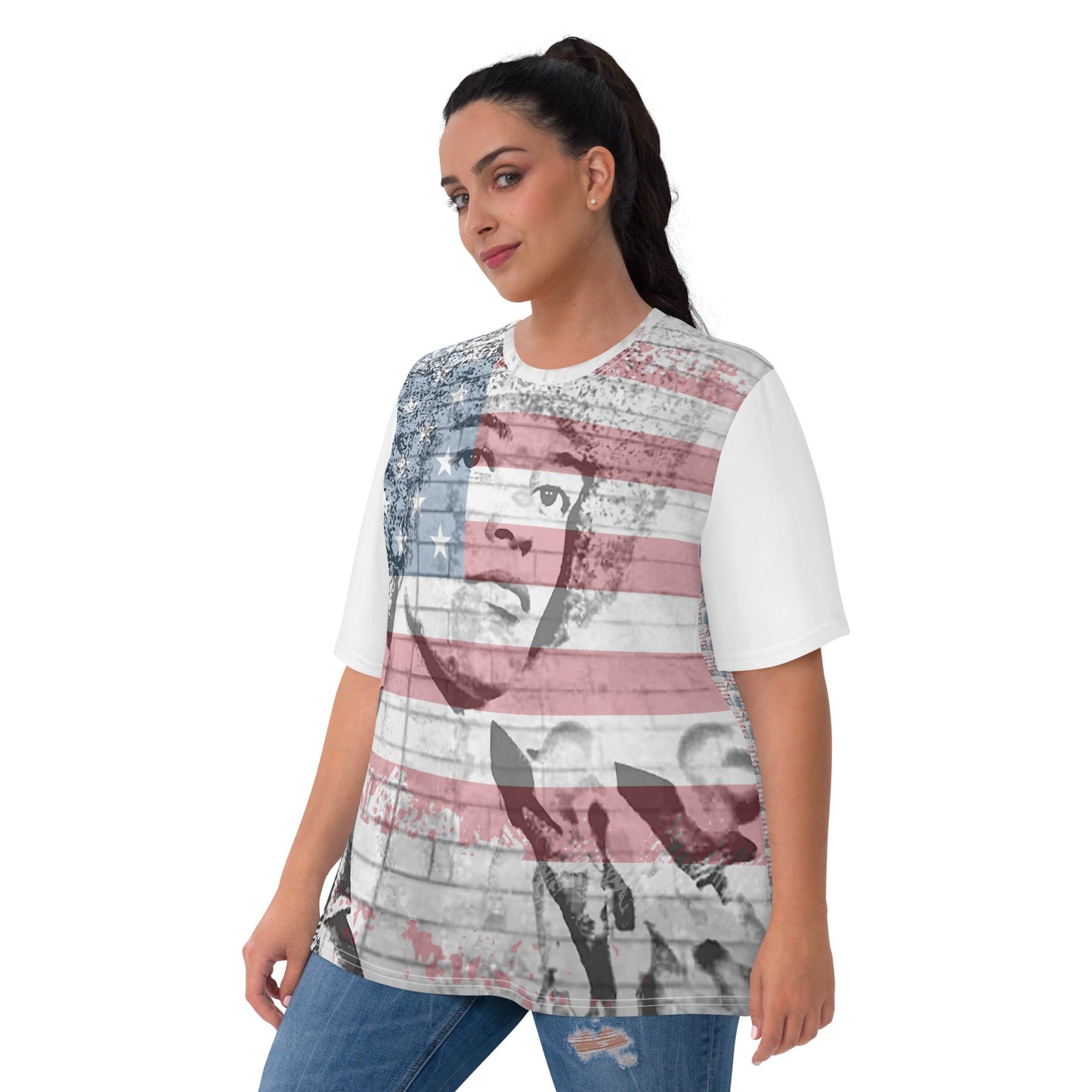 Angela Davis All - Over Print Women's T-shirt - Propaganda Department