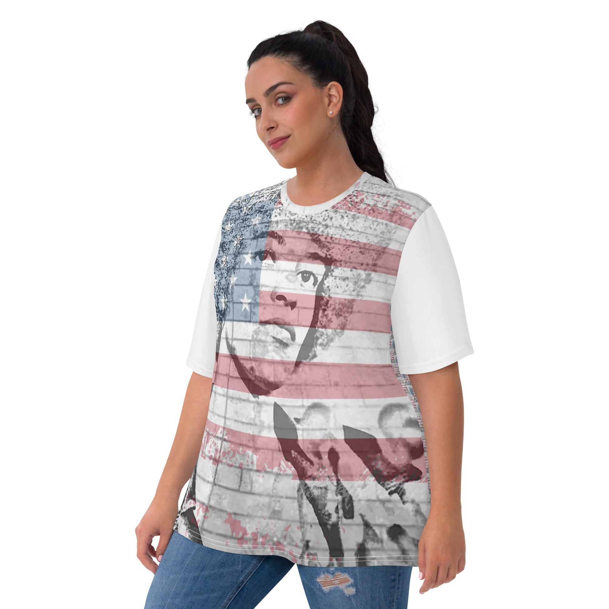 Angela Davis All - Over Print Women's T-shirt - Propaganda Department