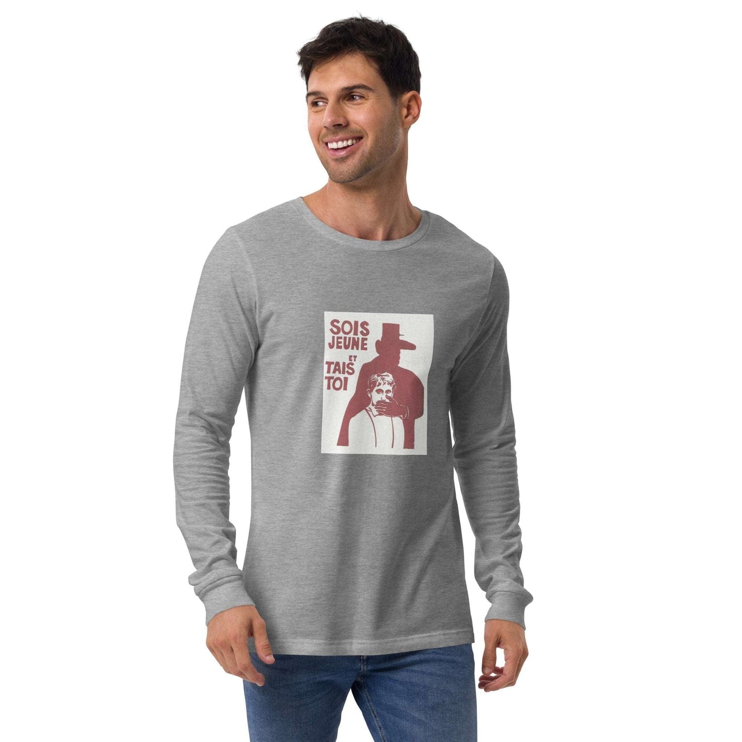 May 1968 Be Young and Shut Up - Unisex Long Sleeve Tee - Propaganda Department