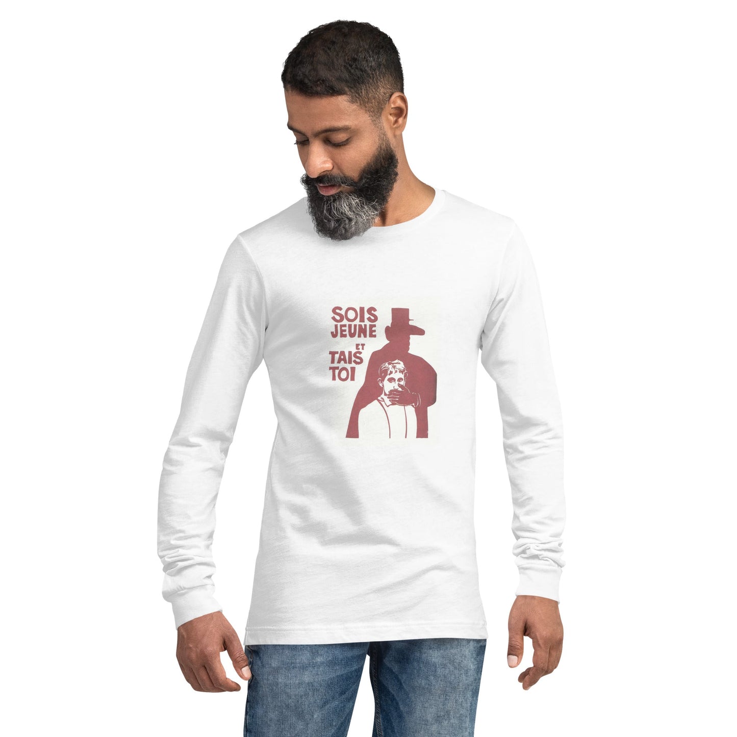 May 1968 Be Young and Shut Up - Unisex Long Sleeve Tee - Propaganda Department