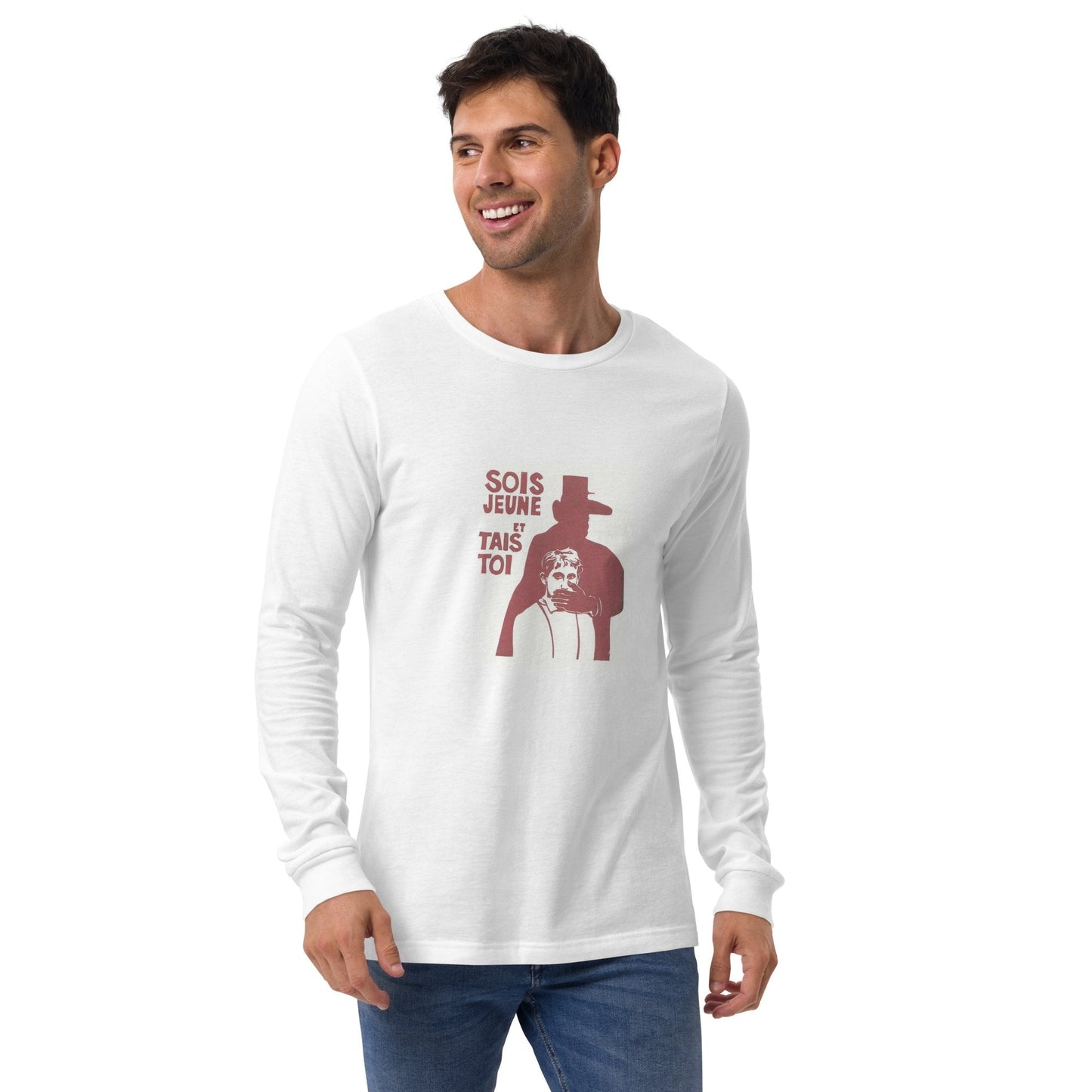 May 1968 Be Young and Shut Up - Unisex Long Sleeve Tee - Propaganda Department
