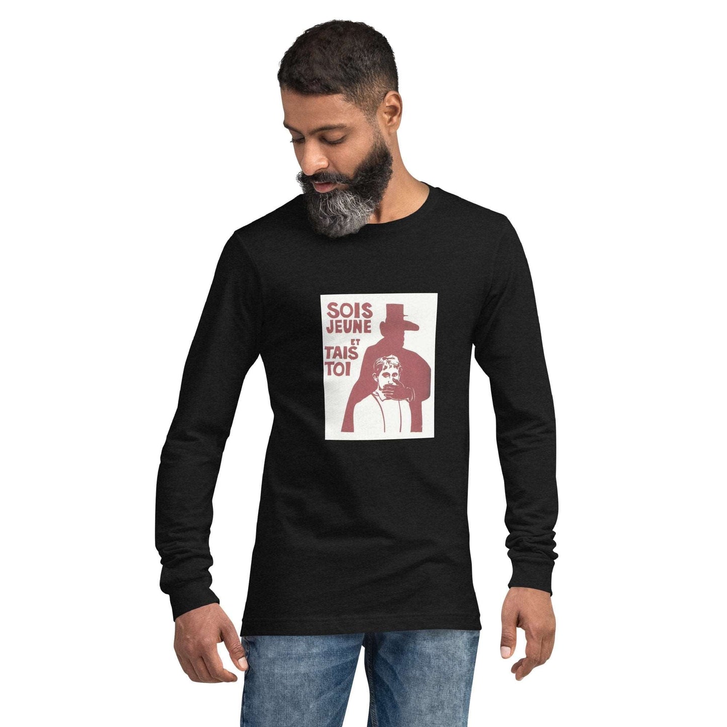 May 1968 Be Young and Shut Up - Unisex Long Sleeve Tee - Propaganda Department