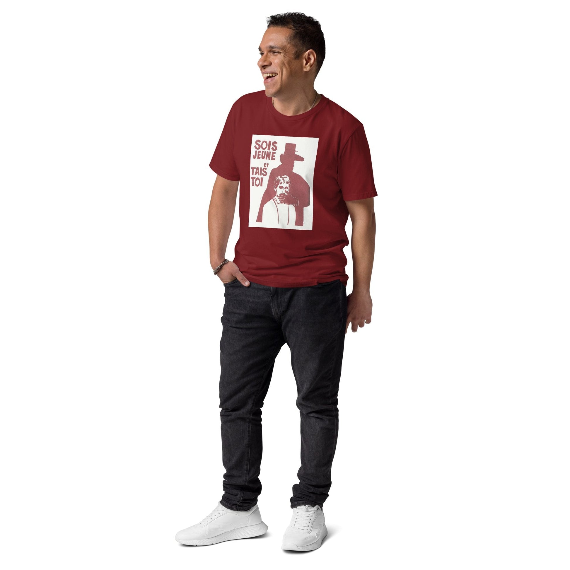 Be Young and Shut Up - Unisex organic cotton t-shirt - Souled Out World