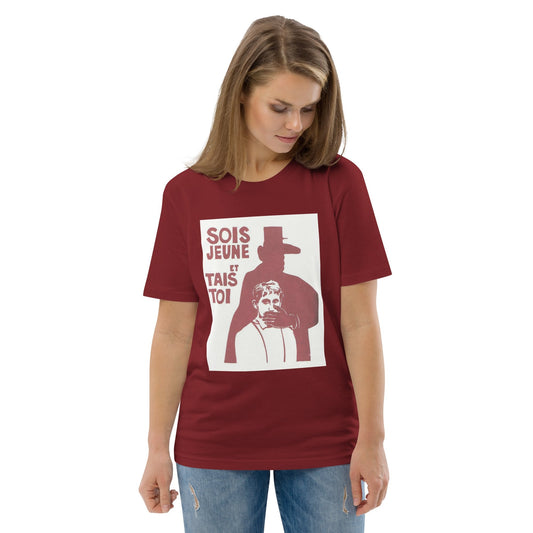 May 1968 Be Young and Shut Up - Unisex organic cotton t-shirt - Propaganda Department