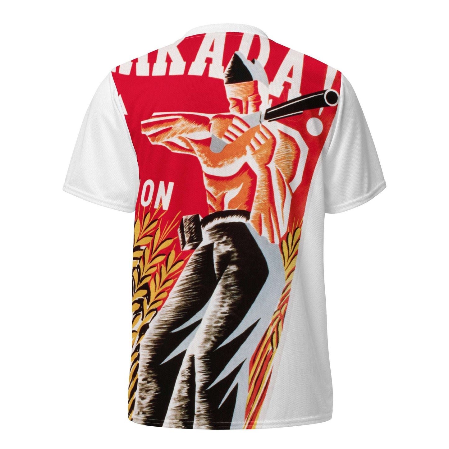 Camarada Anti - Fascist poster - Recycled unisex sports jersey - Propaganda Department