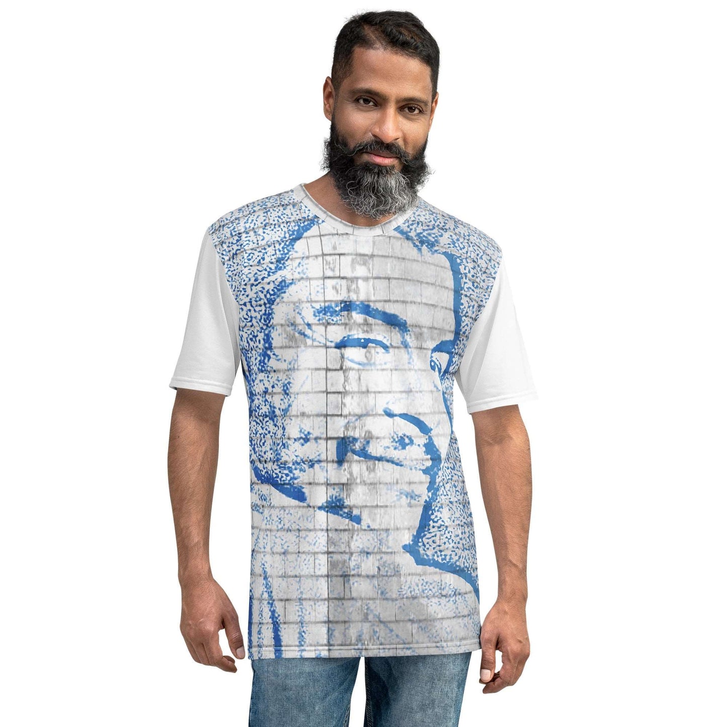 Che Guevara all-over print men's t-shirt, revolutionary icon portrait, Pen vs Sword