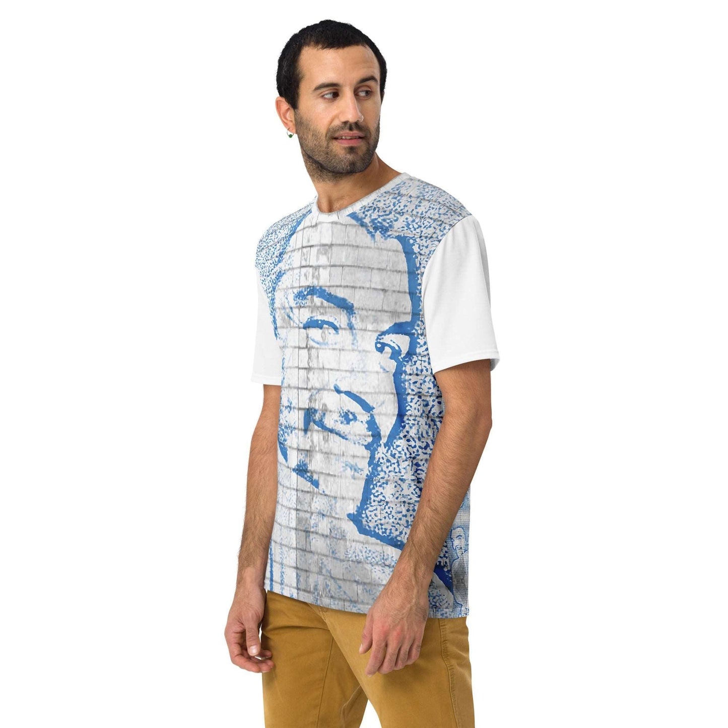 Che Guevara all-over print men's t-shirt, revolutionary icon portrait, Pen vs Sword