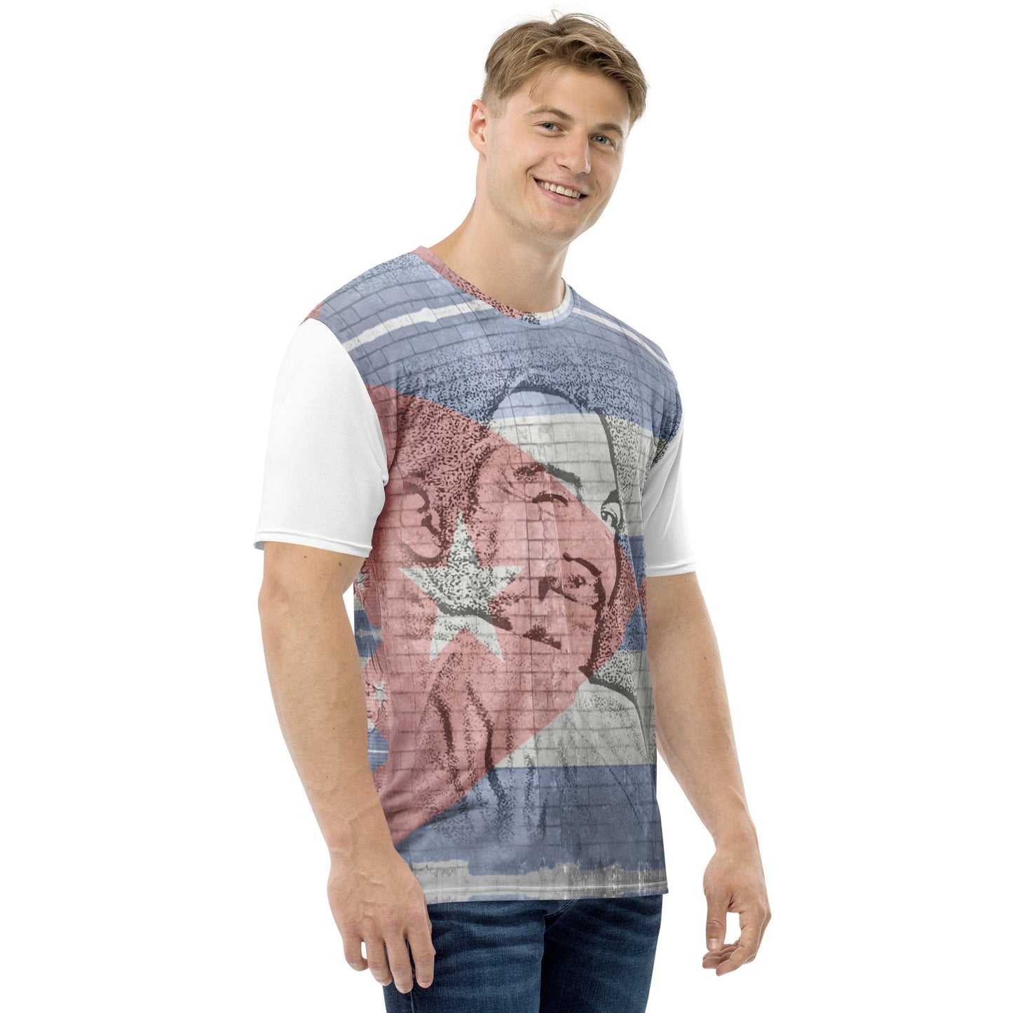 Che Guevara All - Over Print Men's Crew Neck T-Shirt - Propaganda Department