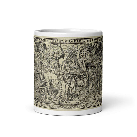 Walter Crane Der Triumph Labour Day Mug - Propaganda Department