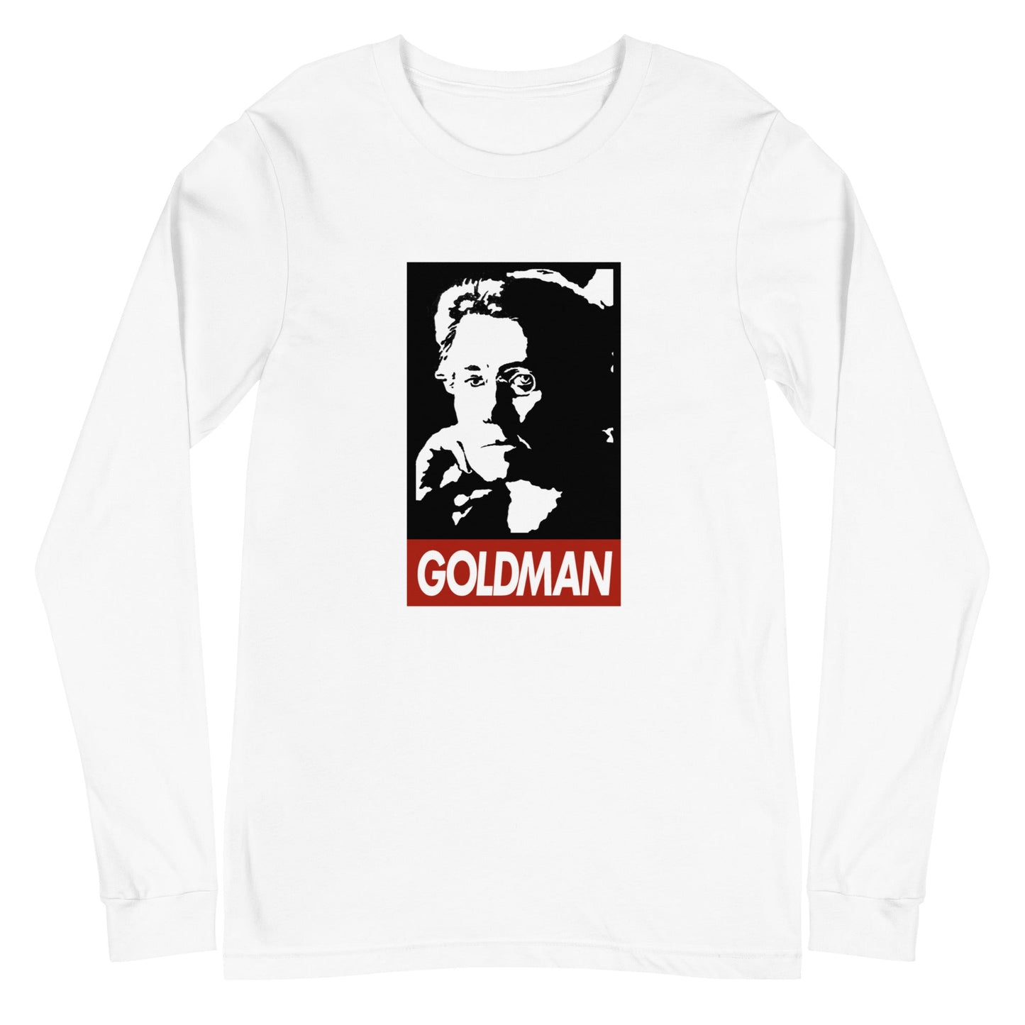 Emma Goldman - Unisex Long Sleeve Tee - Propaganda Department