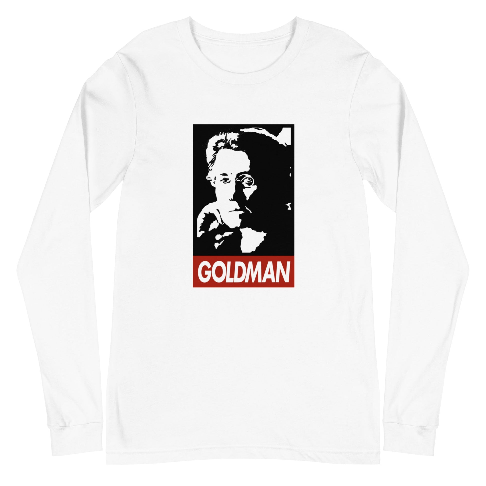 Emma Goldman - Unisex Long Sleeve Tee - Propaganda Department