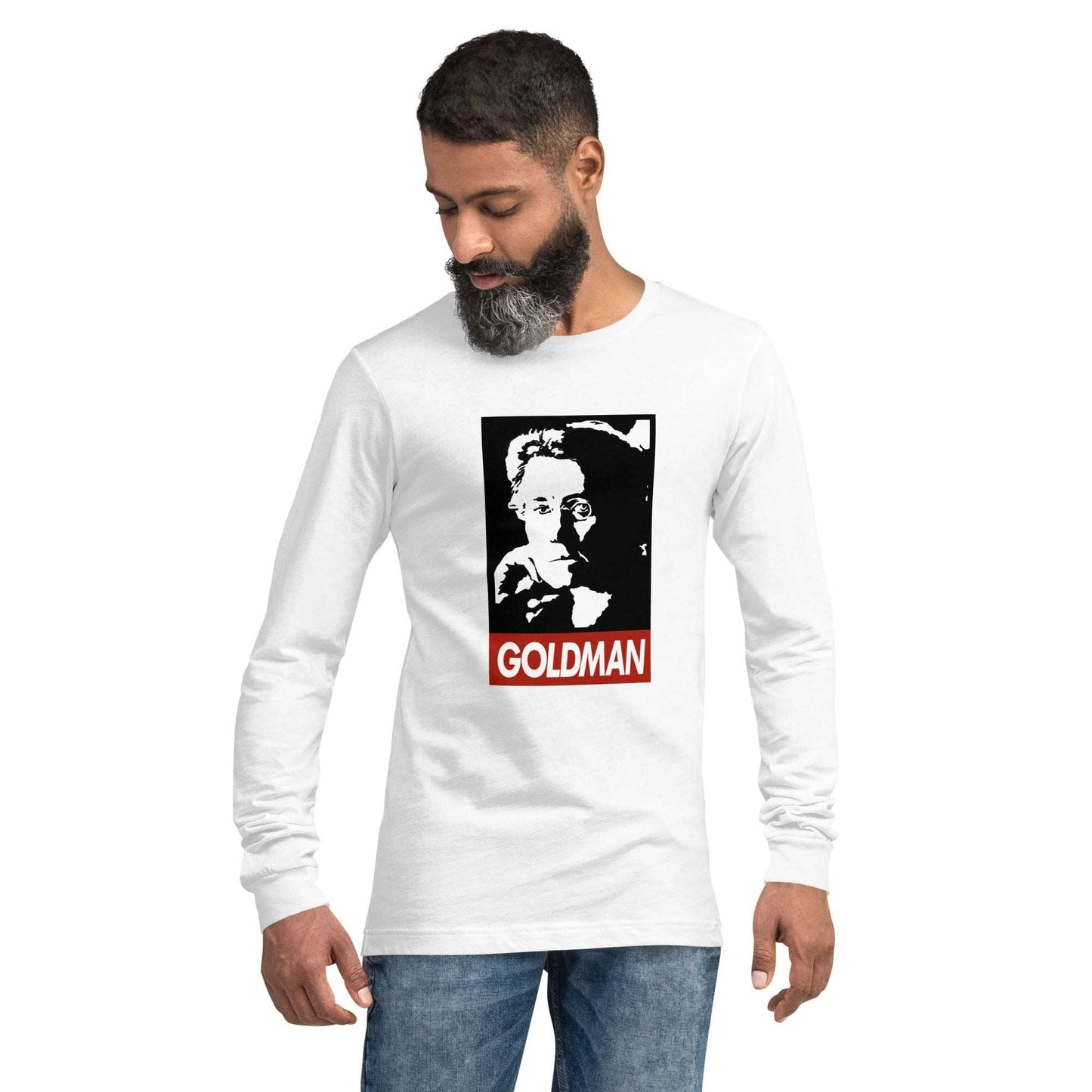 Emma Goldman - Unisex Long Sleeve Tee - Propaganda Department
