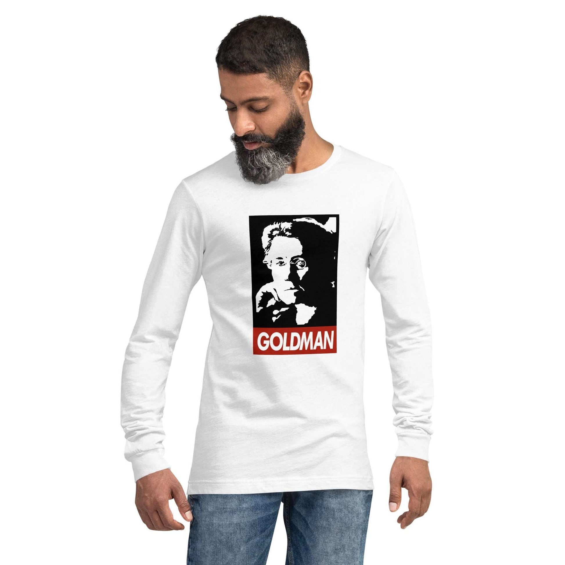 Emma Goldman - Unisex Long Sleeve Tee - Propaganda Department