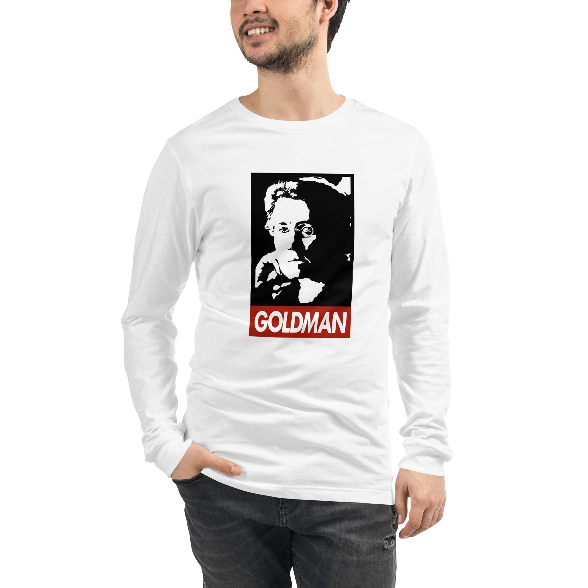 Emma Goldman - Unisex Long Sleeve Tee - Propaganda Department