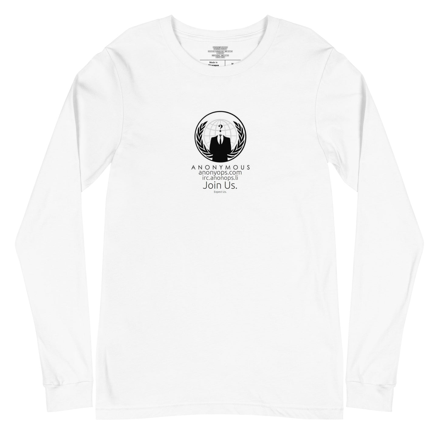 Anonymous rules of engagement - Unisex Long Sleeve Tee - Propaganda Department