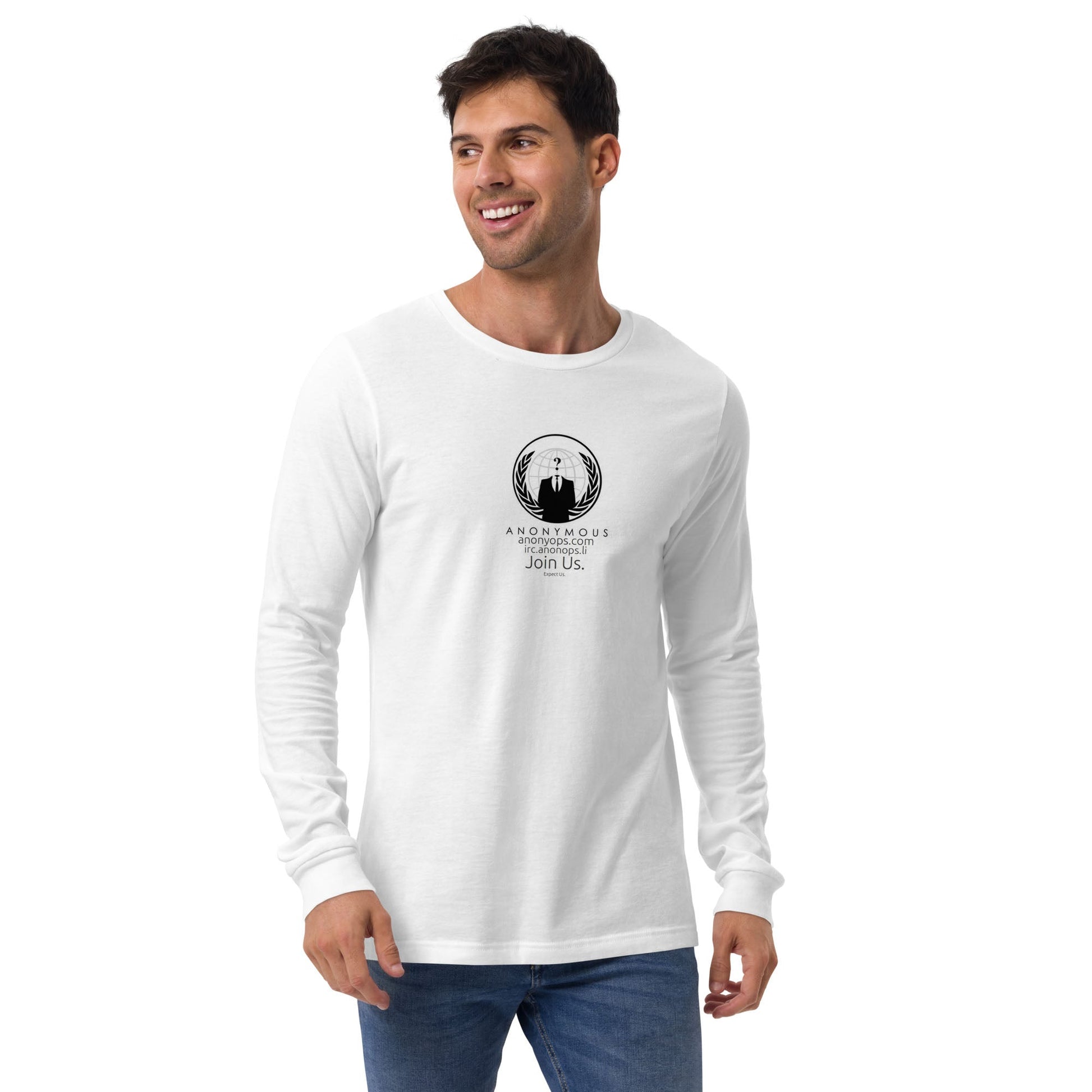 Anonymous rules of engagement - Unisex Long Sleeve Tee - Propaganda Department