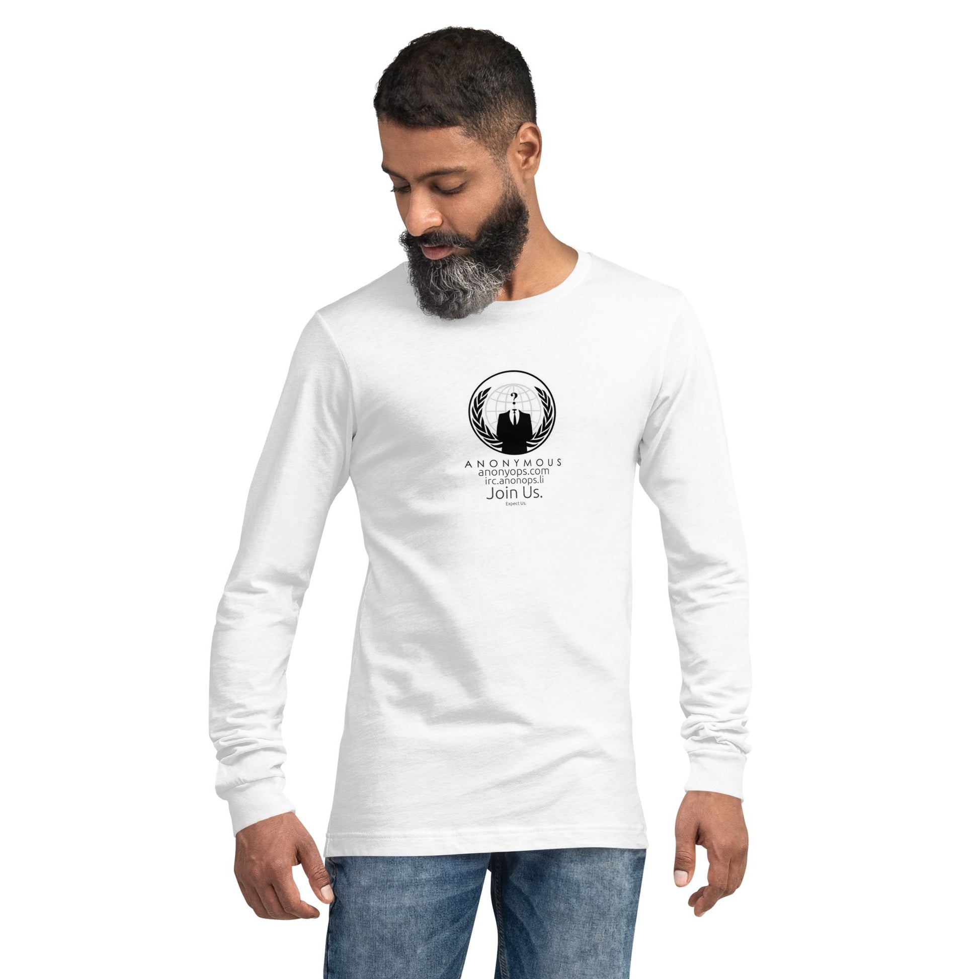 Anonymous rules of engagement - Unisex Long Sleeve Tee - Propaganda Department