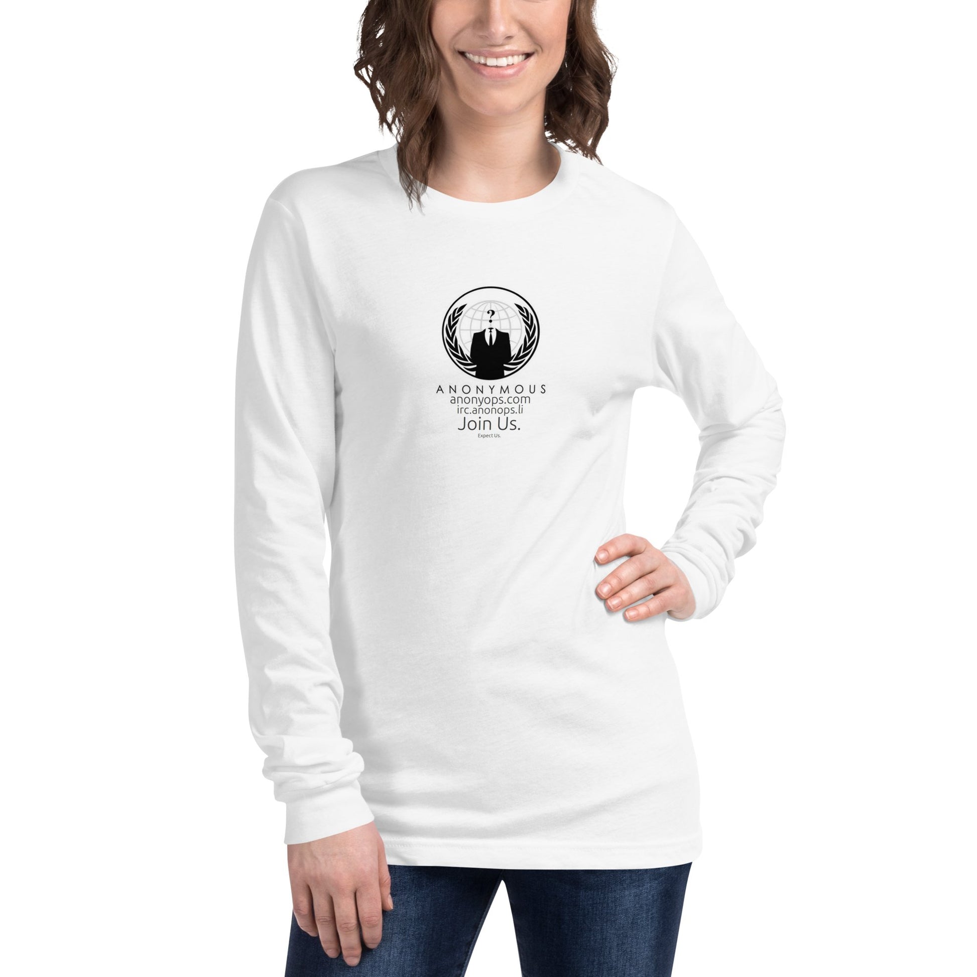 Anonymous rules of engagement - Unisex Long Sleeve Tee - Propaganda Department
