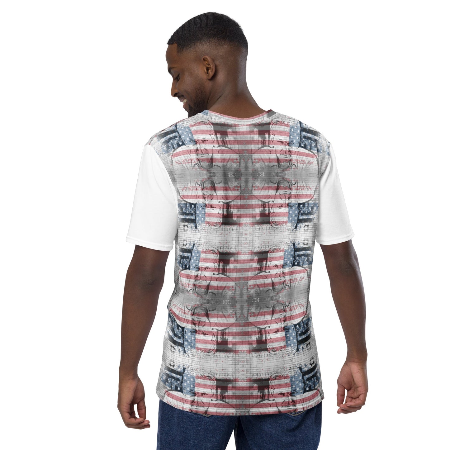 Julian Assange All - Over Print Men's Crew Neck T-Shirt - Propaganda Department