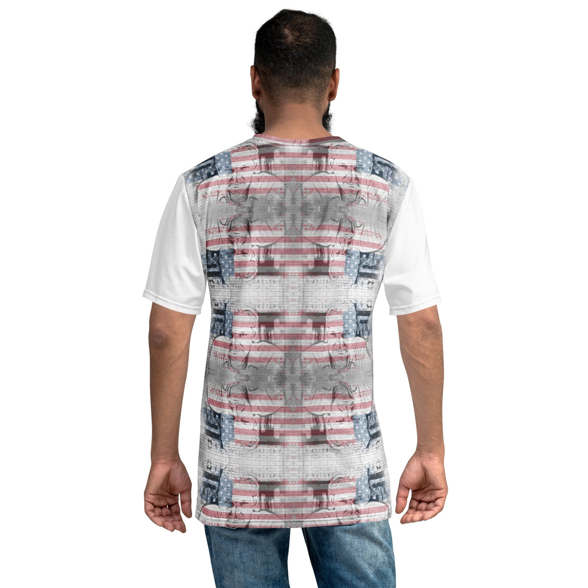 Julian Assange All - Over Print Men's Crew Neck T-Shirt - Propaganda Department
