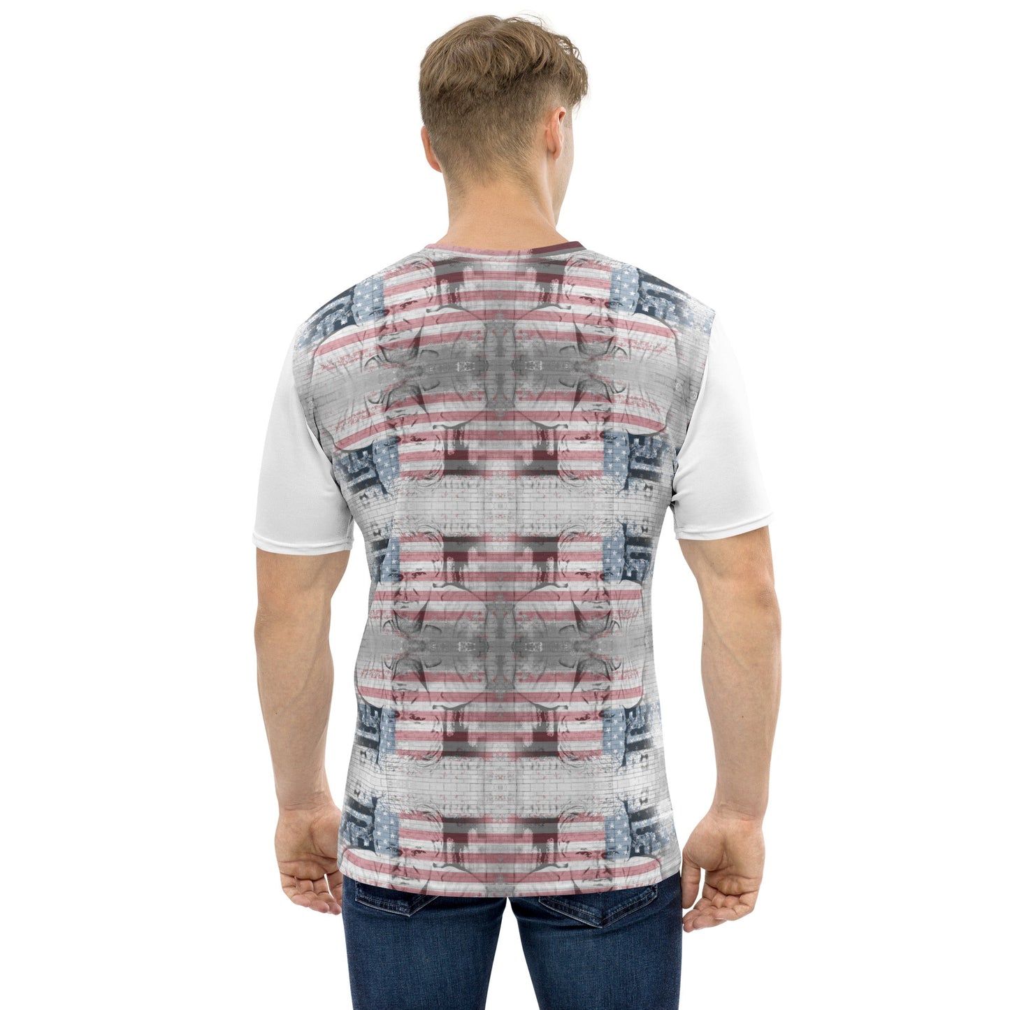Julian Assange All - Over Print Men's Crew Neck T-Shirt - Propaganda Department