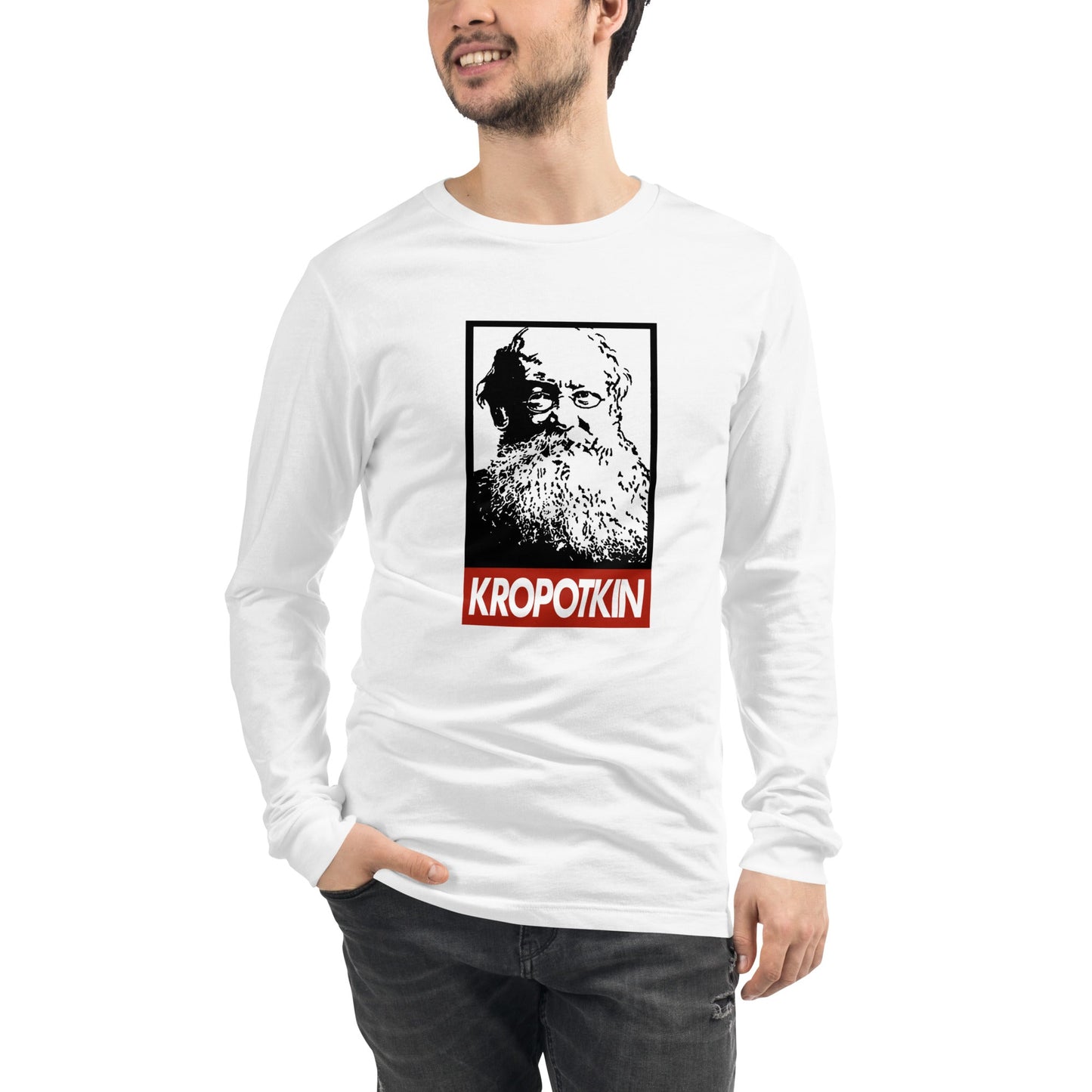 Pyotr Kropotkin Unisex Long Sleeve Tee - Propaganda Department