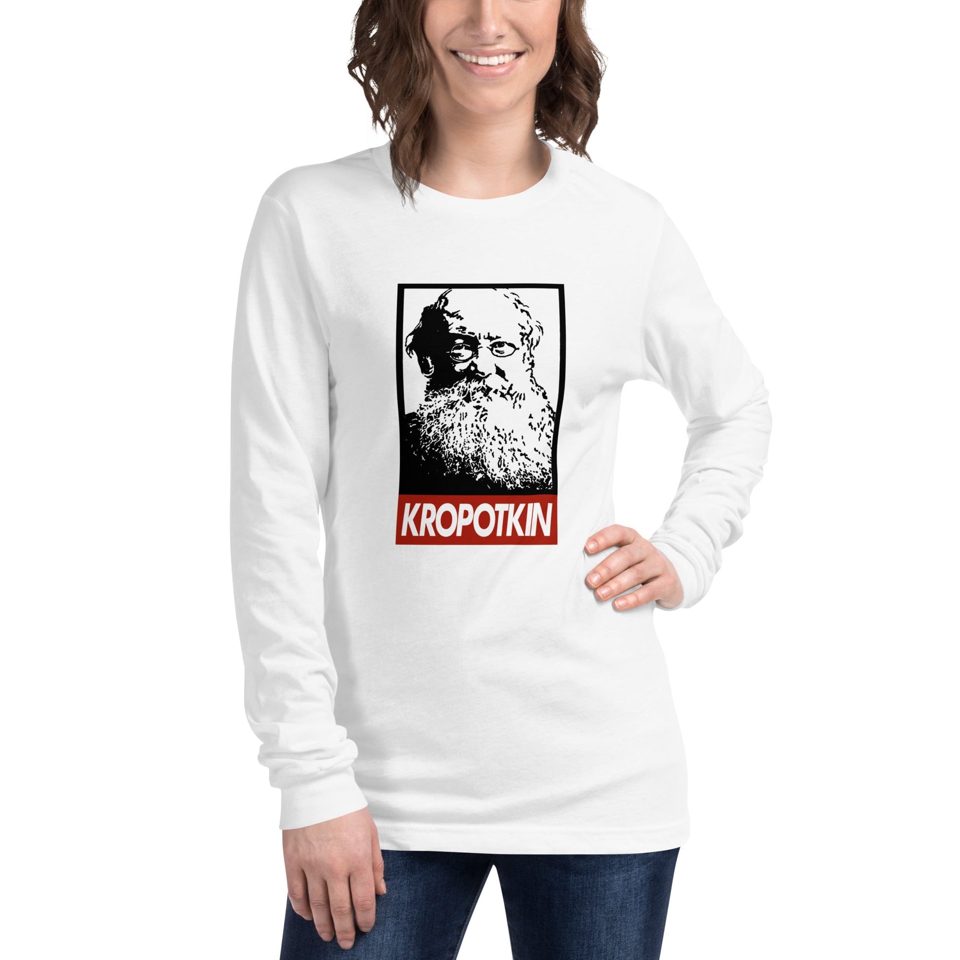 Pyotr Kropotkin Unisex Long Sleeve Tee - Propaganda Department
