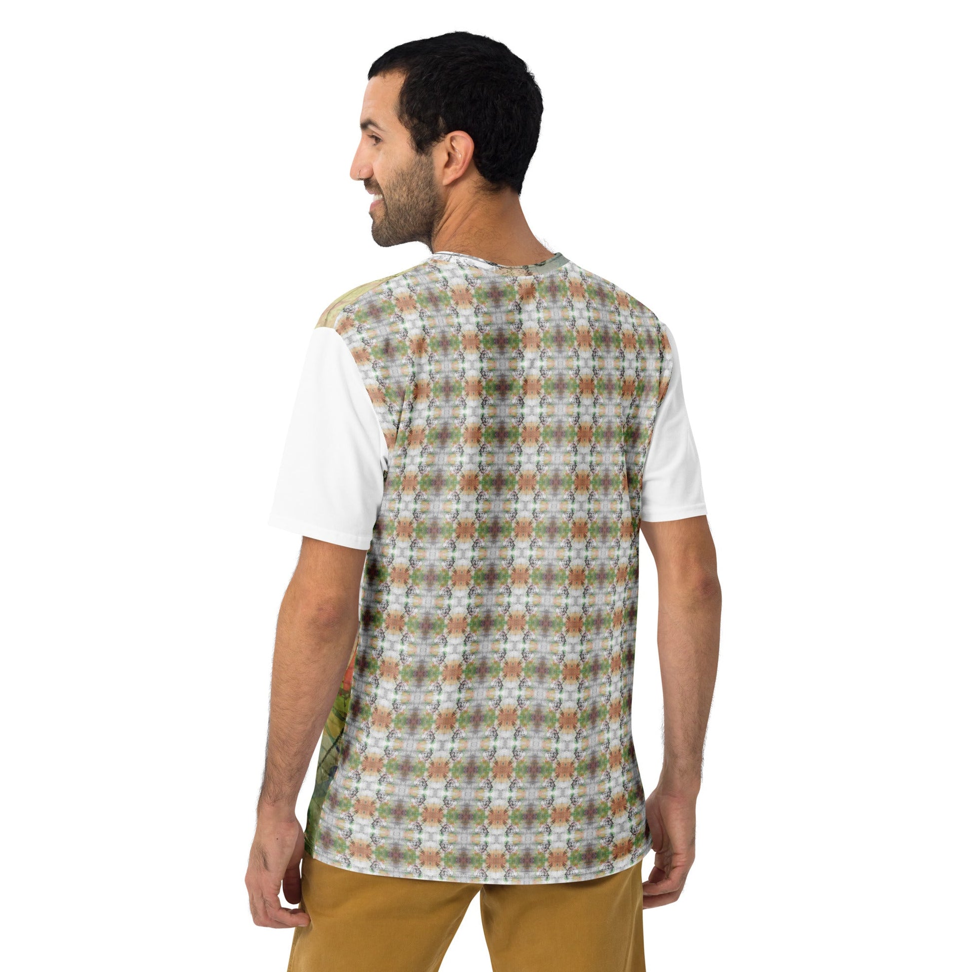 Mahatma Gandhi All - Over Print Men's Crew Neck T-Shirt - Propaganda Department